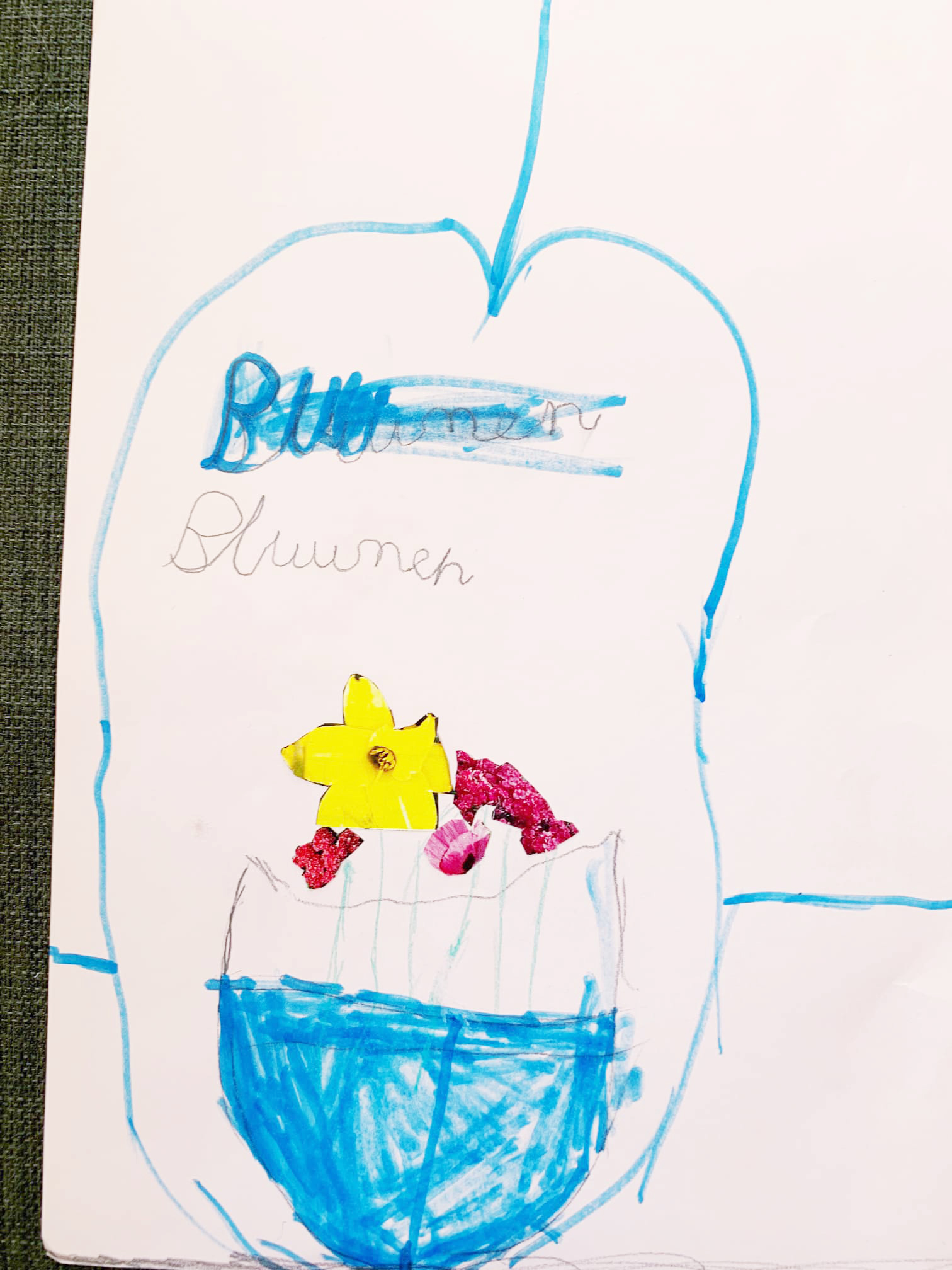 B is for Blumen. Lovisa.