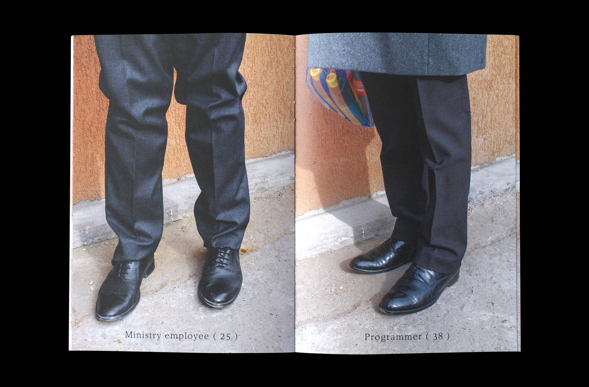 This artist's book adresses contemporary socio-economic issues in Mongolia