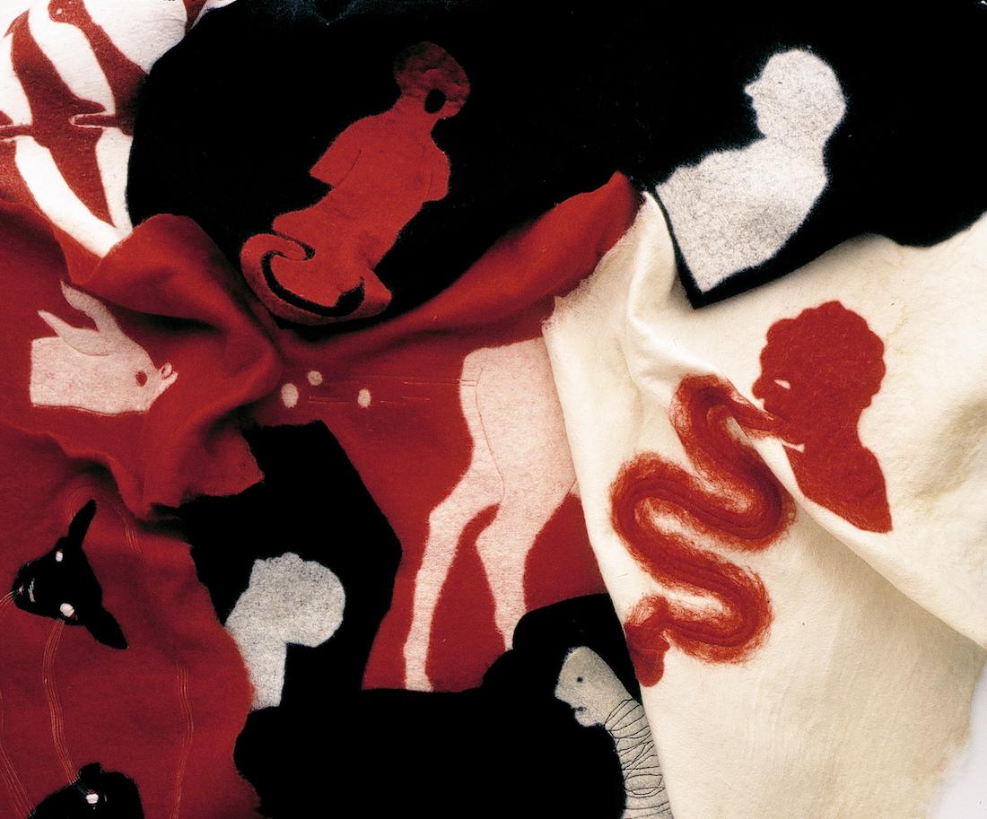 Felt Collage of all works