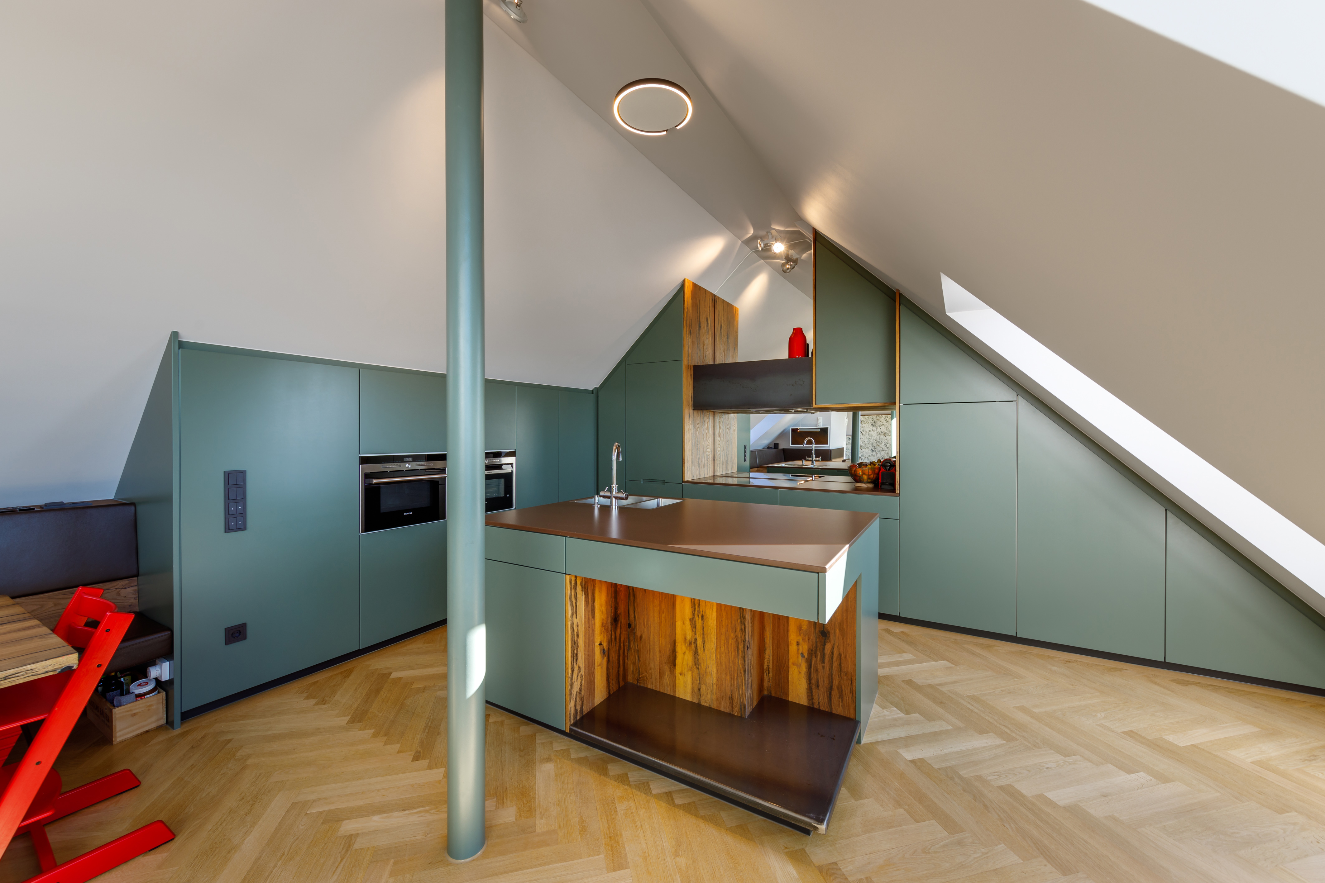 Neues Farbkonzept und Beleuchtung