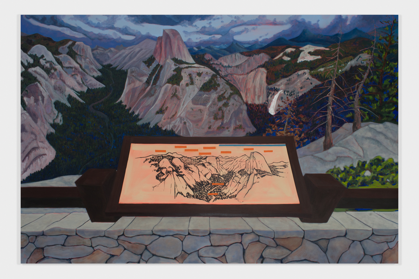 How Best to Spend One's Yosemite TimeOil on Canvas70" x 108"©neighboringstates