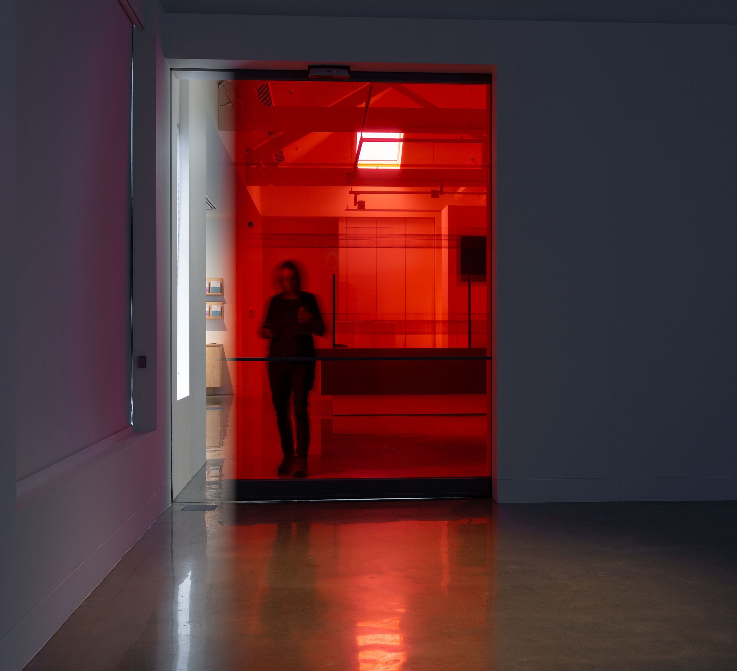 Exhibition graphic design for ‘Rebecca Belmore Turbulent Water’, Buxton Contemporary, 2022.