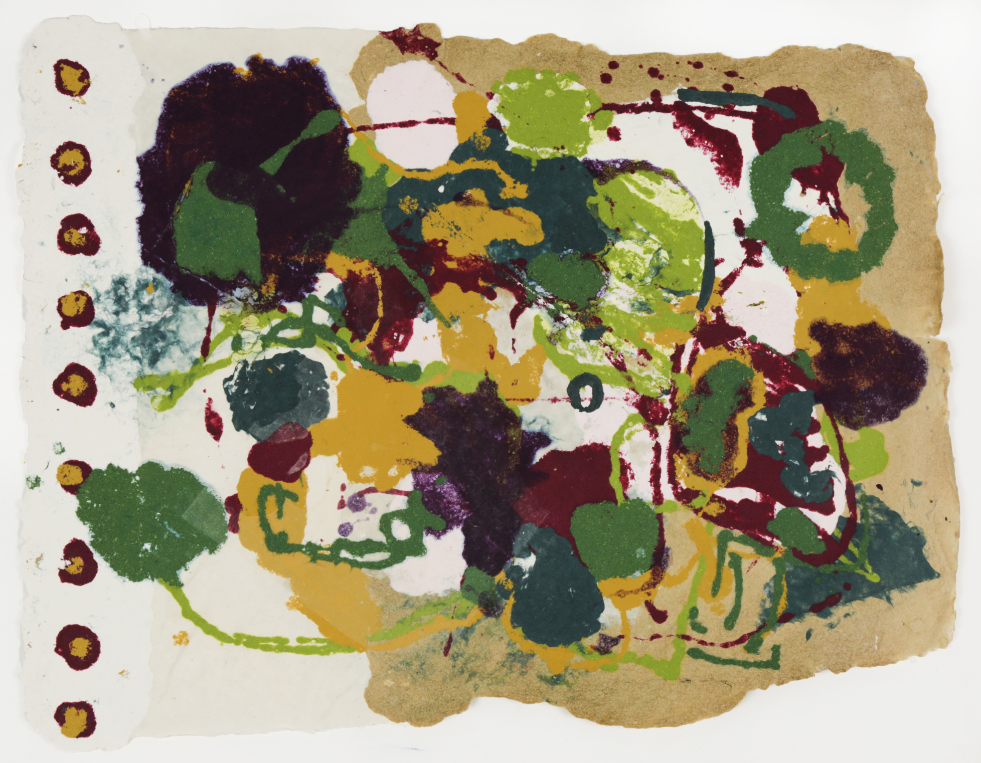 Map with Three Points of Interest