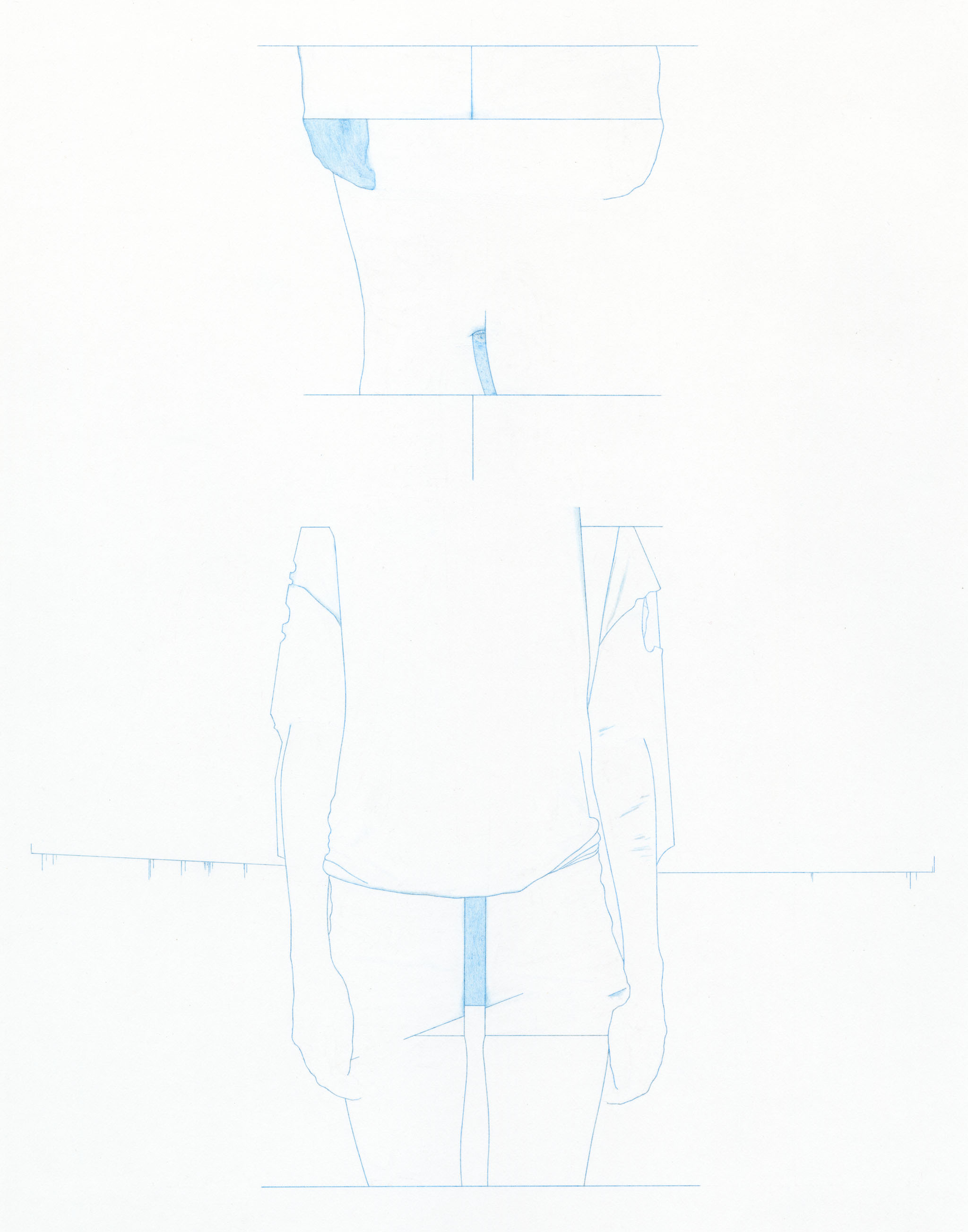 Plague (3) 14x11 colored pencil on paper 2014