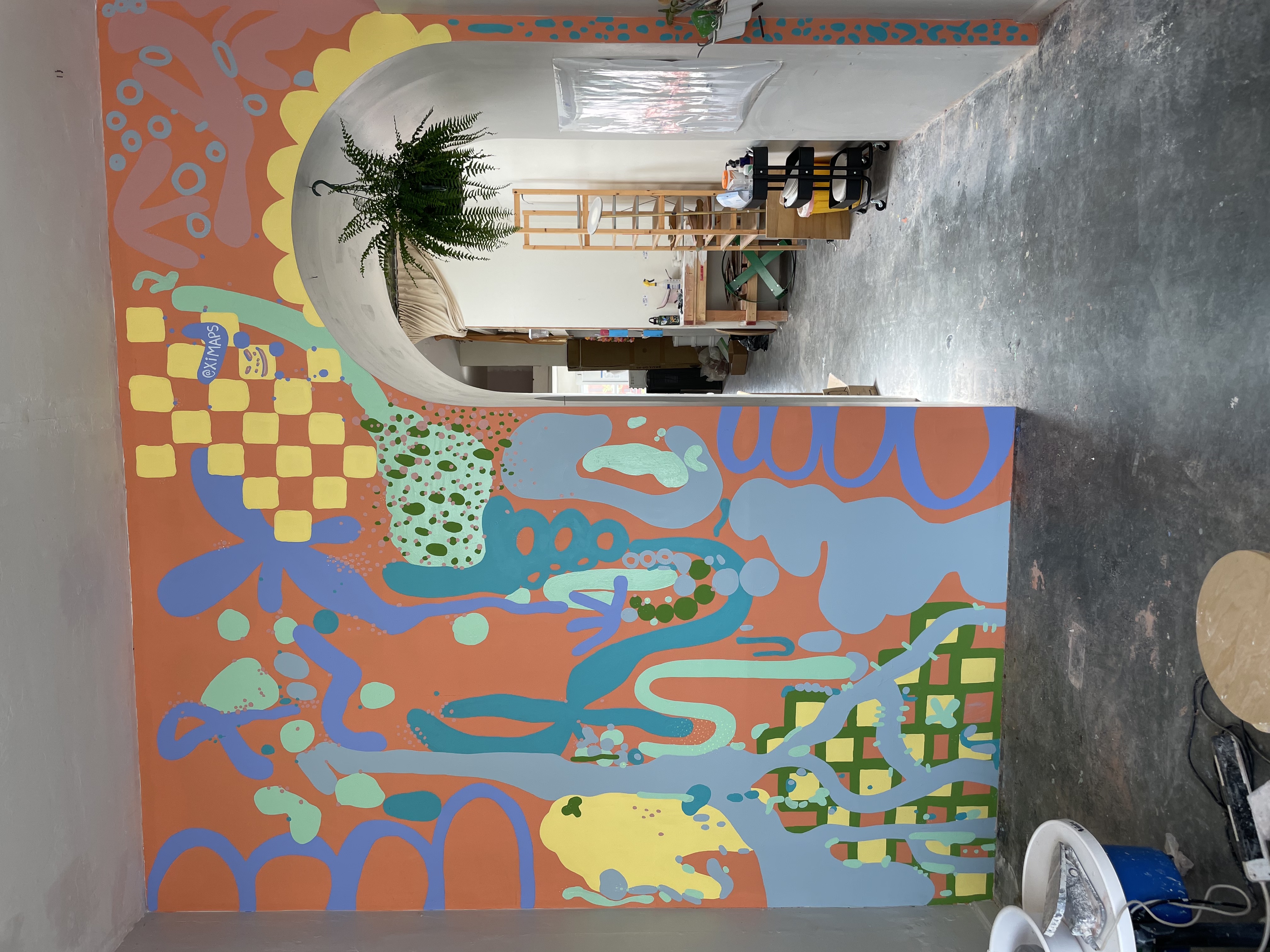Mural for Earthbent Ceramics | 2021