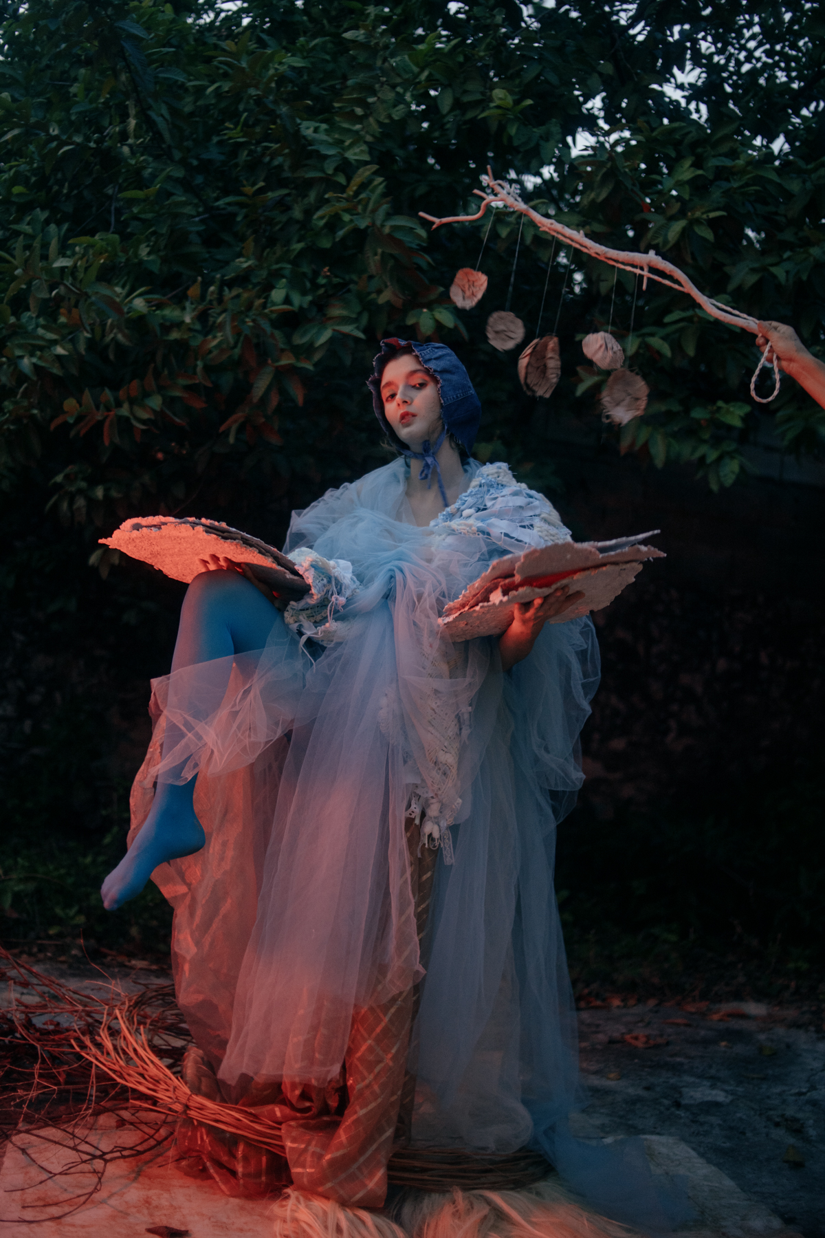 Textile exploration with Agueda León Martínez, 2021