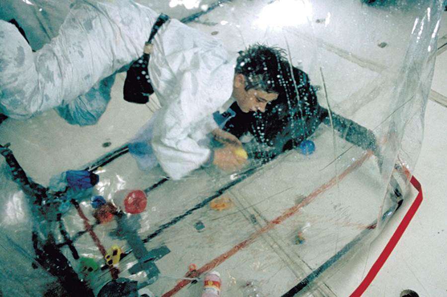 SFAI students experimented with weightlessness in a series of travel classes with NASA at the turn of the twenty-first century.