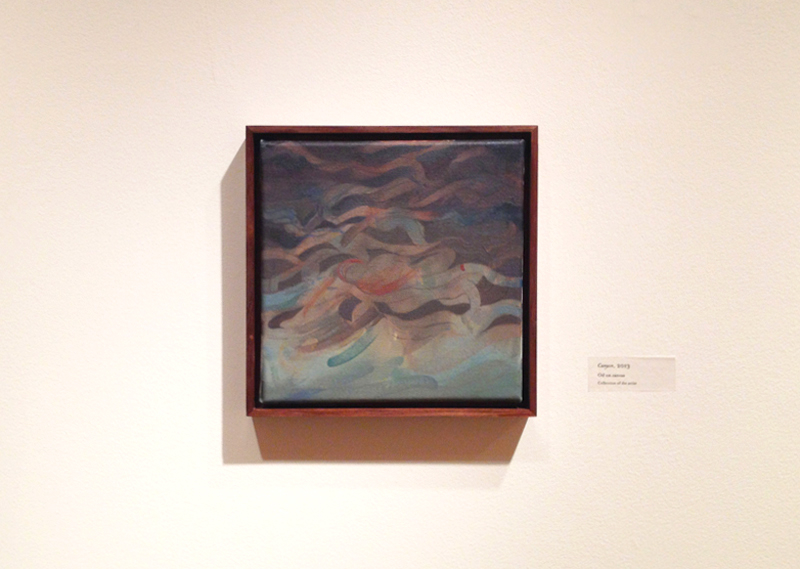 Canyon, 10 x 10," 2013