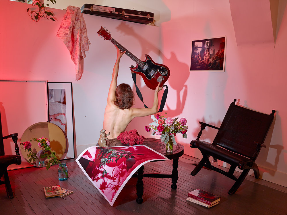Mia's Guitar, 2017, Archival Inkjet Print, 30 x 22.5 inches, Edition of 5