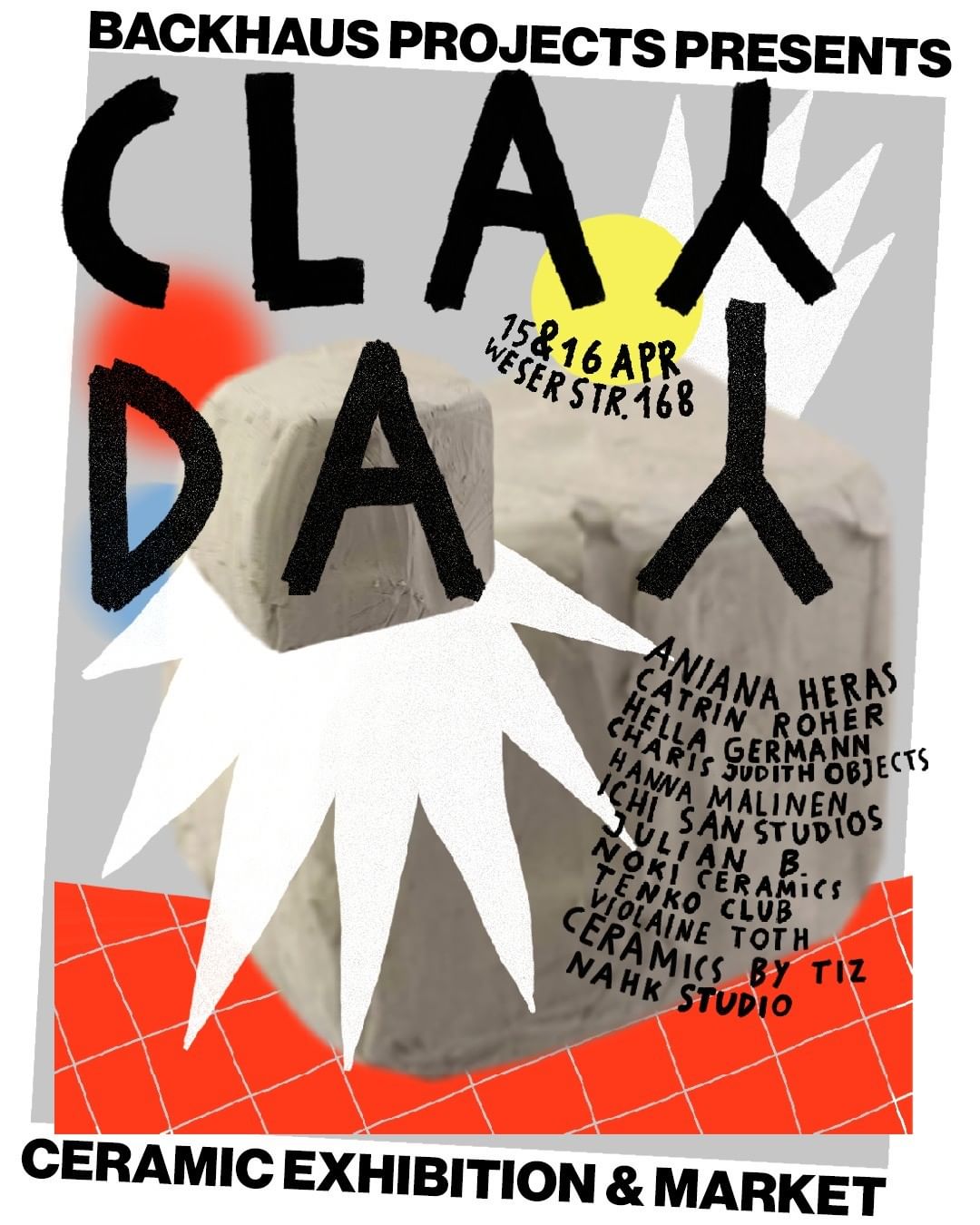 Backhaus Projects: CLAY DAY Posterdesign
