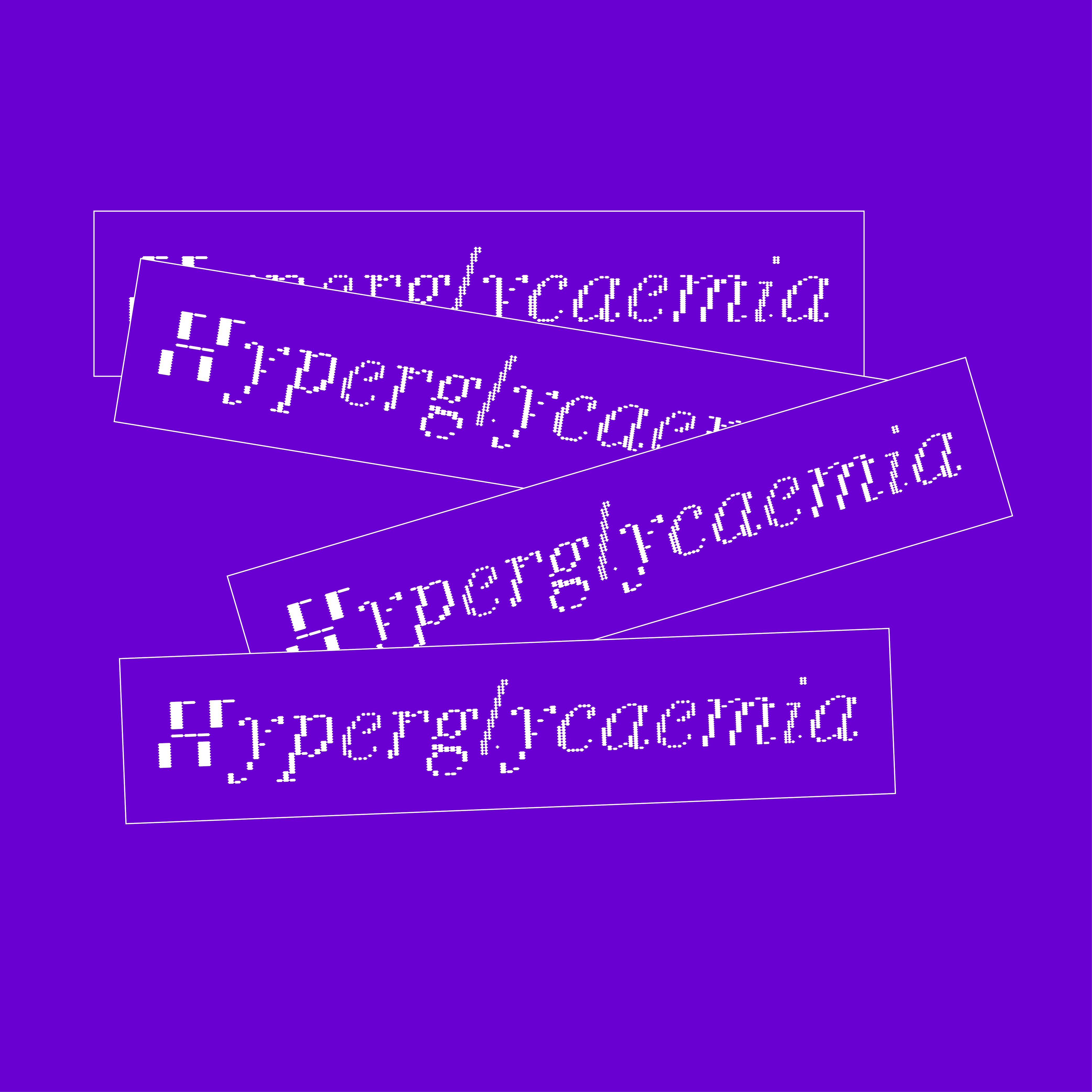 ︎︎︎ GLYCAEMIA / TYPE DESIGN / 2021