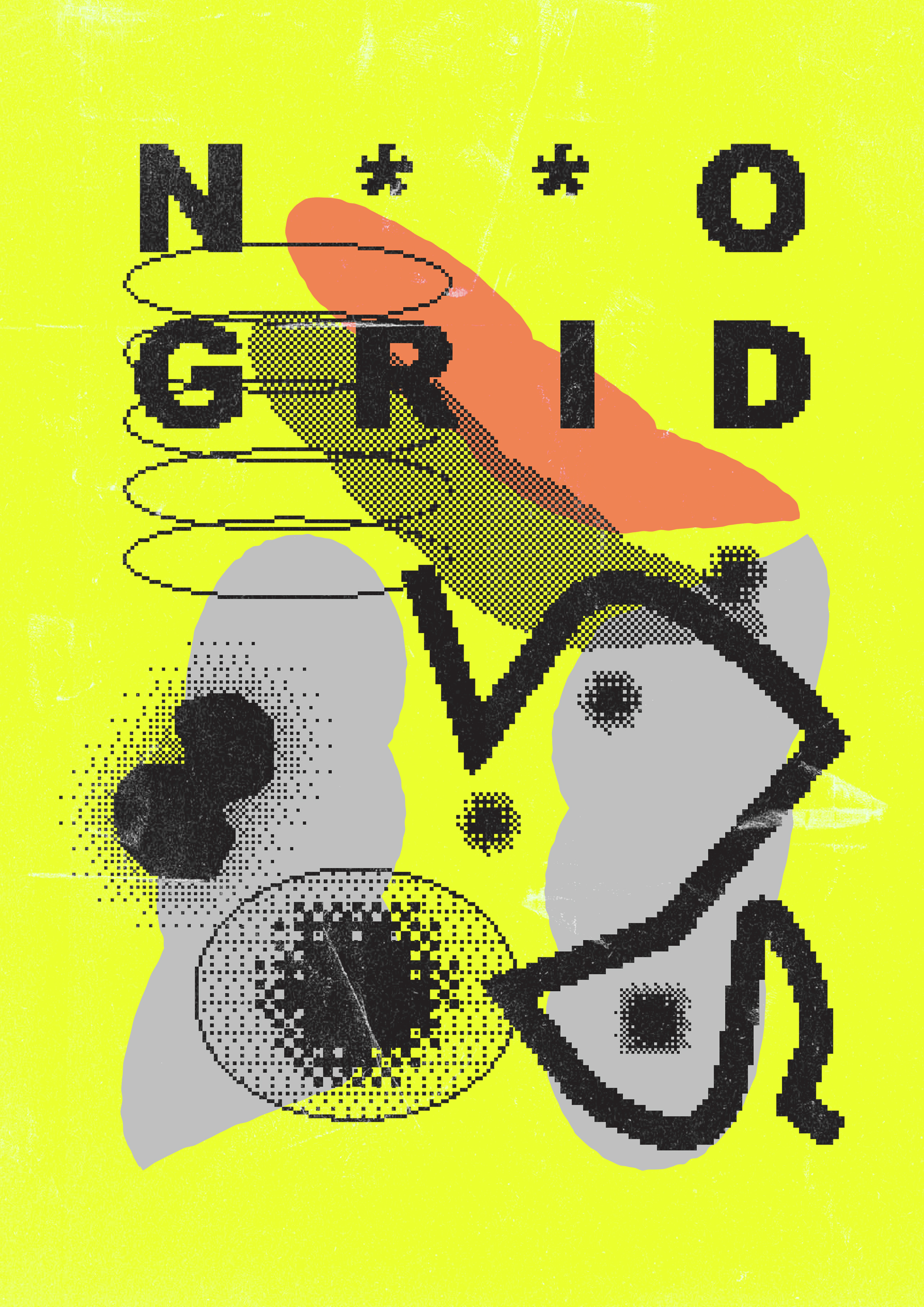 willem roose no grid poster graphic design