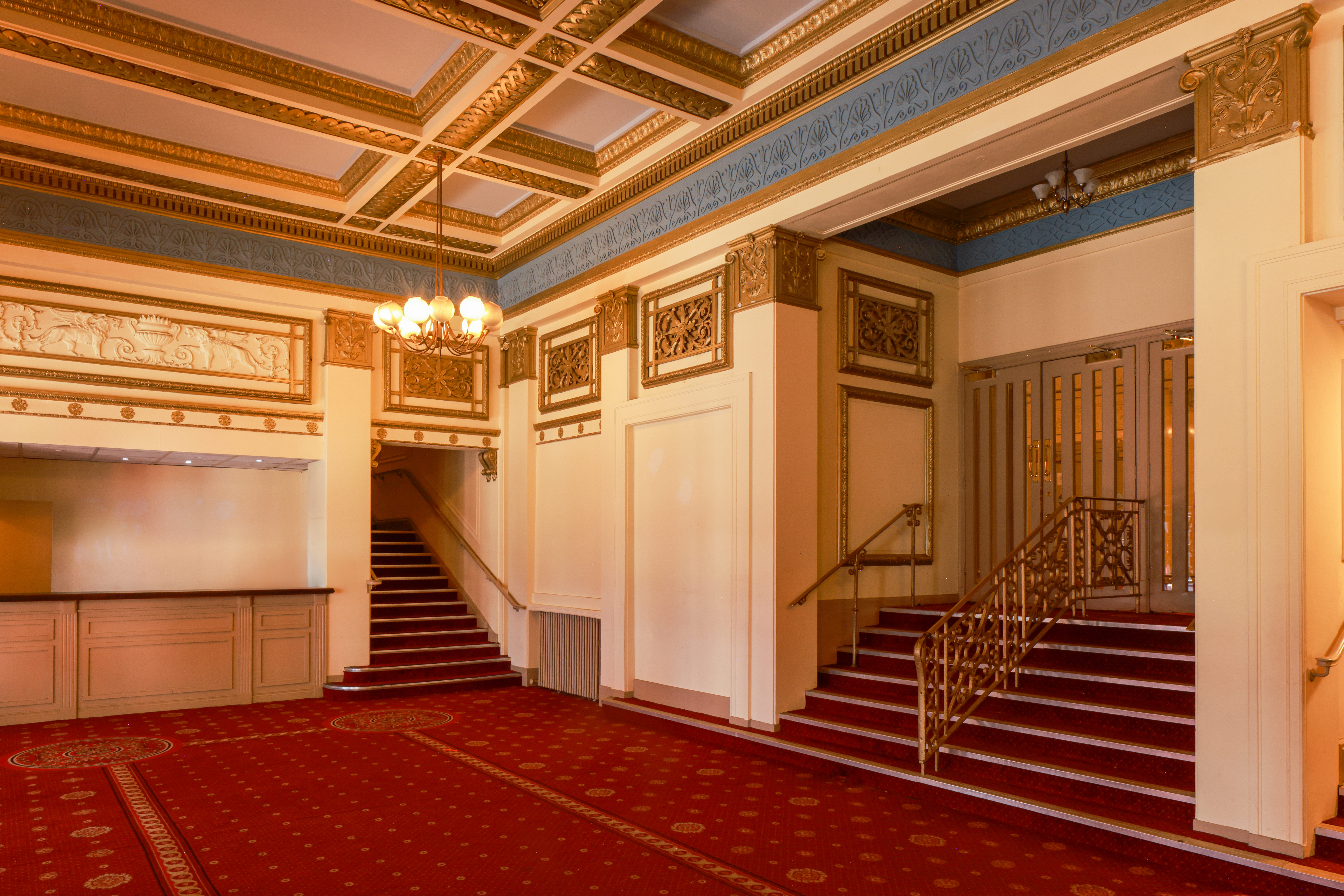 Interior Gracepoint Church, Former Carlton Cinema, 1930, Essex Road, Islington. Photo credit: Sirj Photography