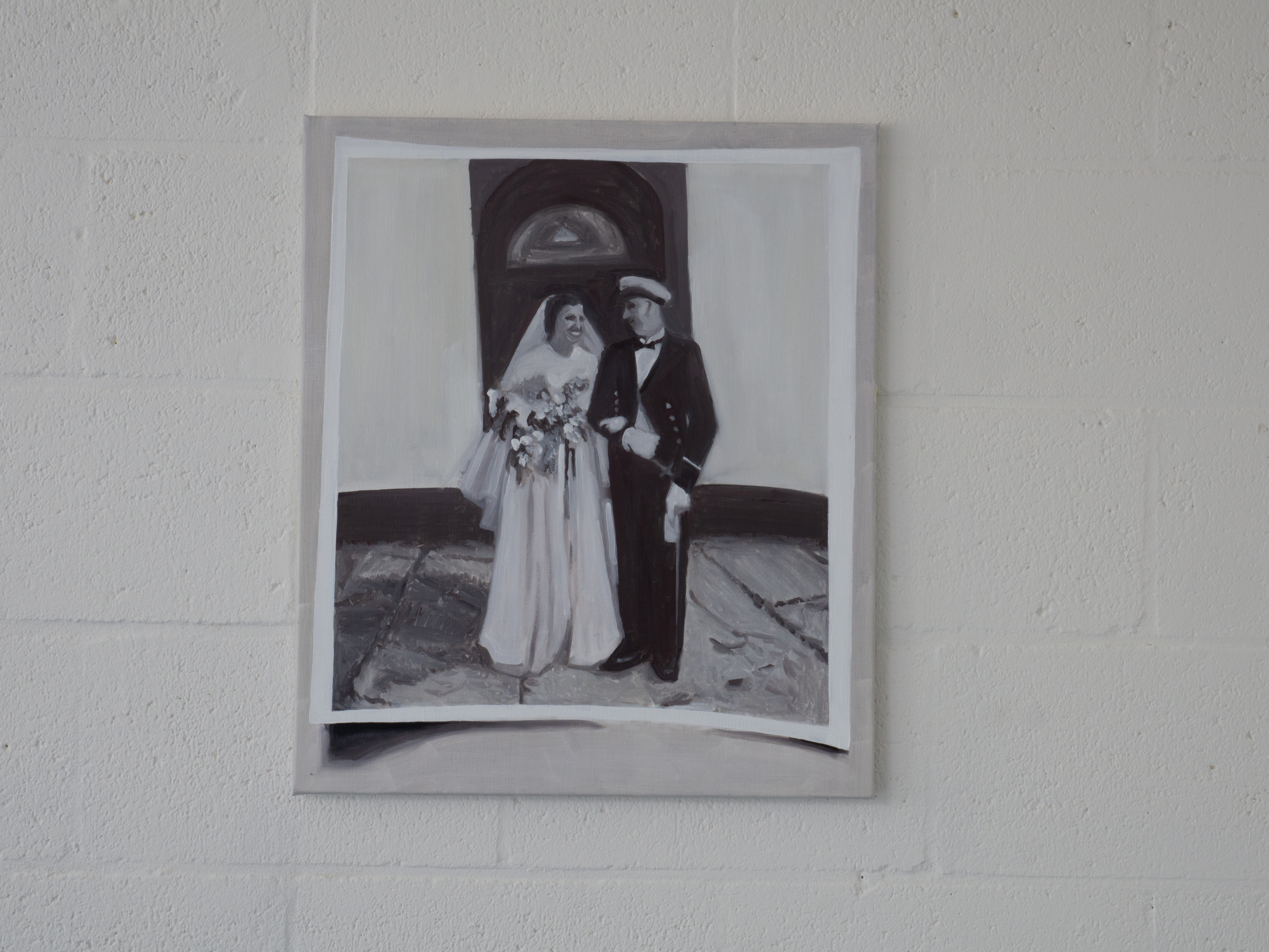 Still-life of A Printed Photograph, 2022, Oil on Canvas, 70x60cm