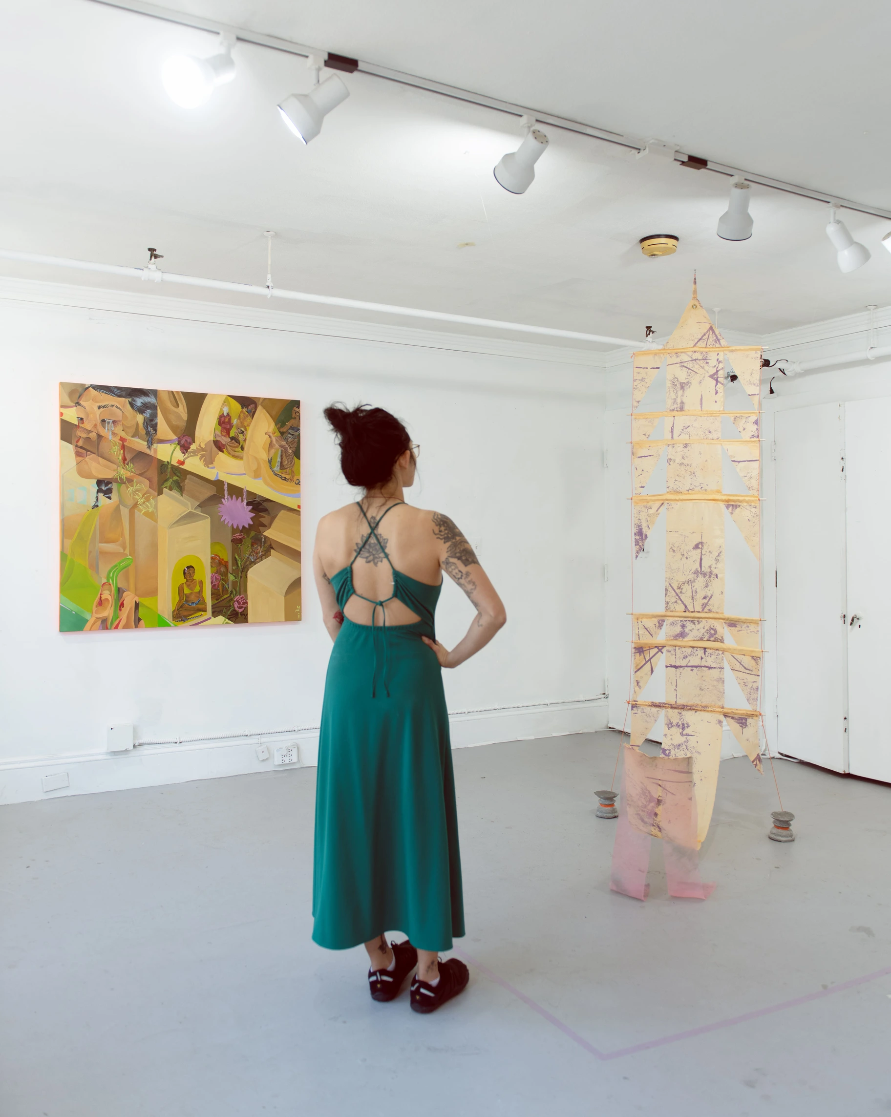 Installation views,&nbsp;Willful Dialects, No Call No Show Gallery, Boston, 2025. Photos by Yi Cynthia Chen.