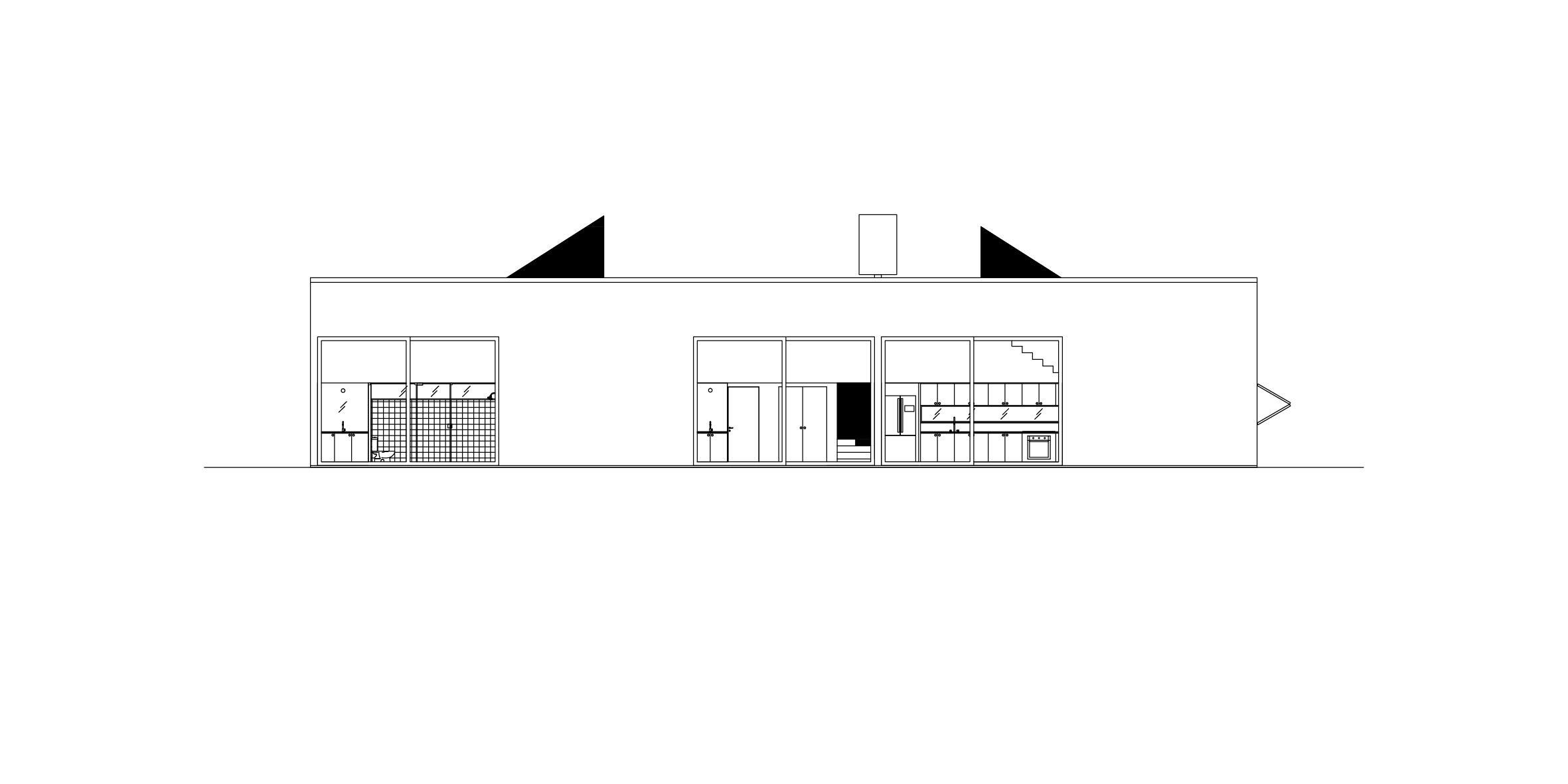 Casa em Botucatu, CLUBE (coord. de projeto: Luiz Solano).  Botucatu, Brasil, 2019. Projeto não executado.  4/8