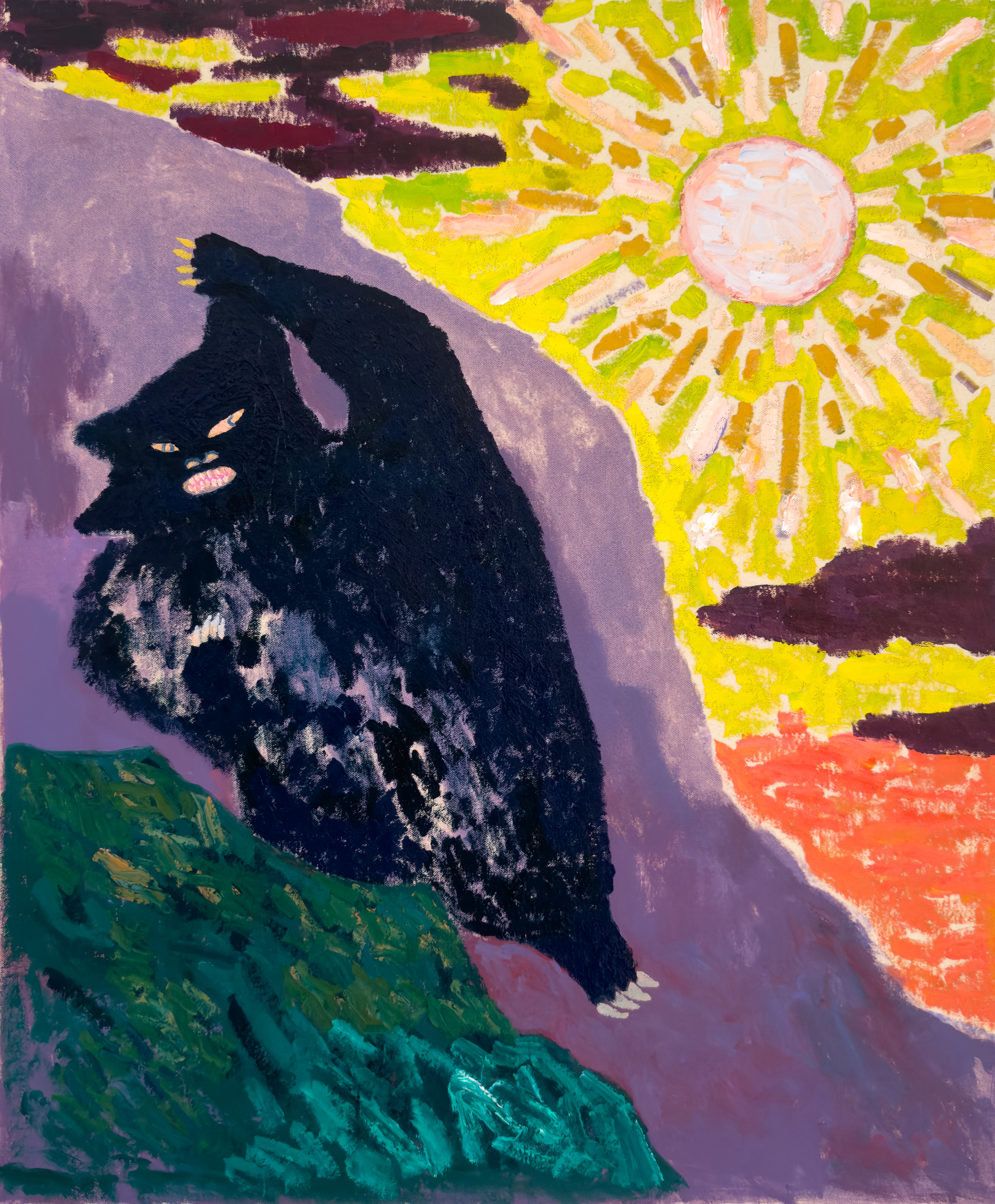 Hombre lobo/ 80x78cm/ 1.200 €