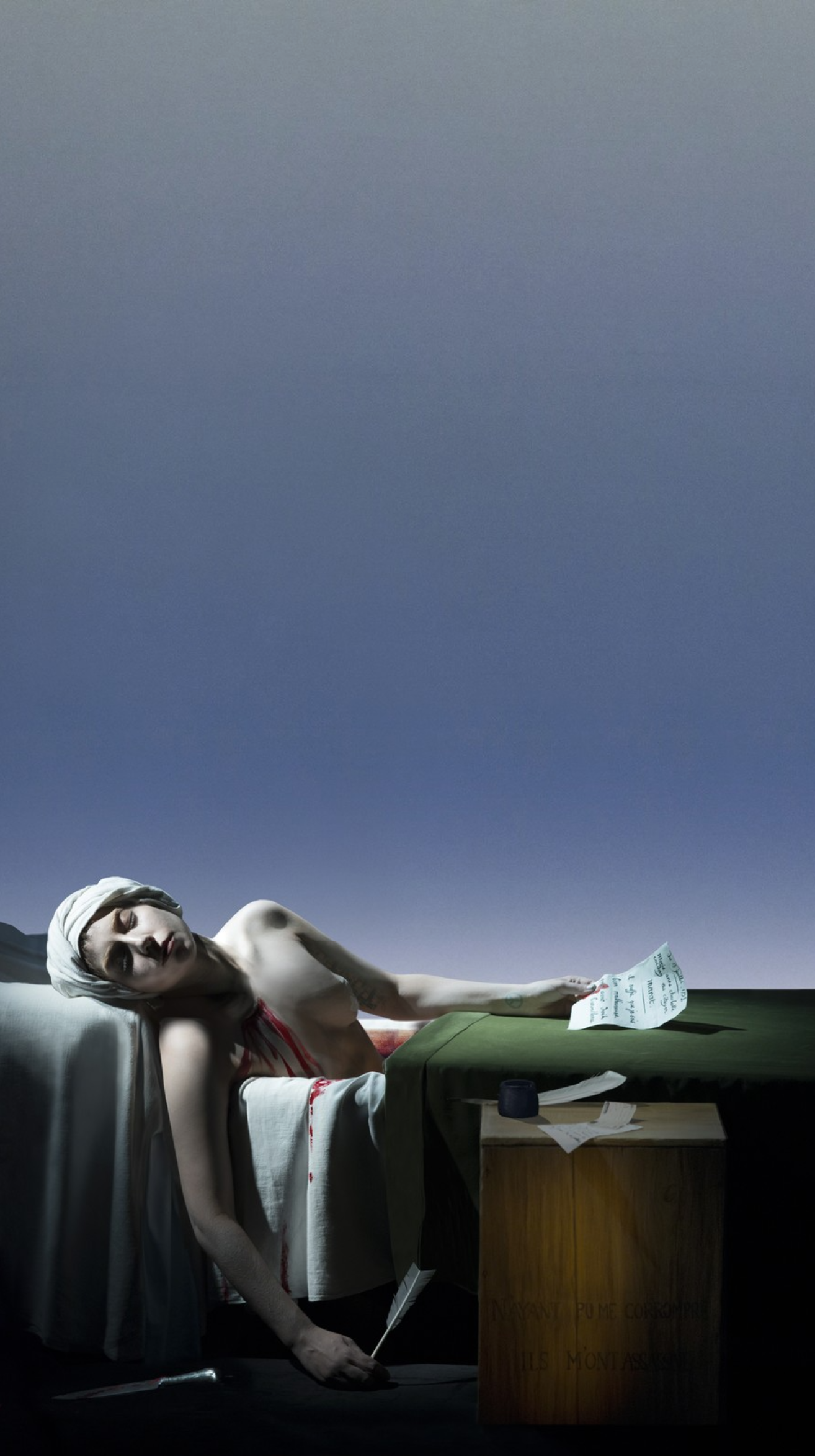 Robert Wilson - Lady Gaga: The Death of Marat, Video Portrait, 2013
