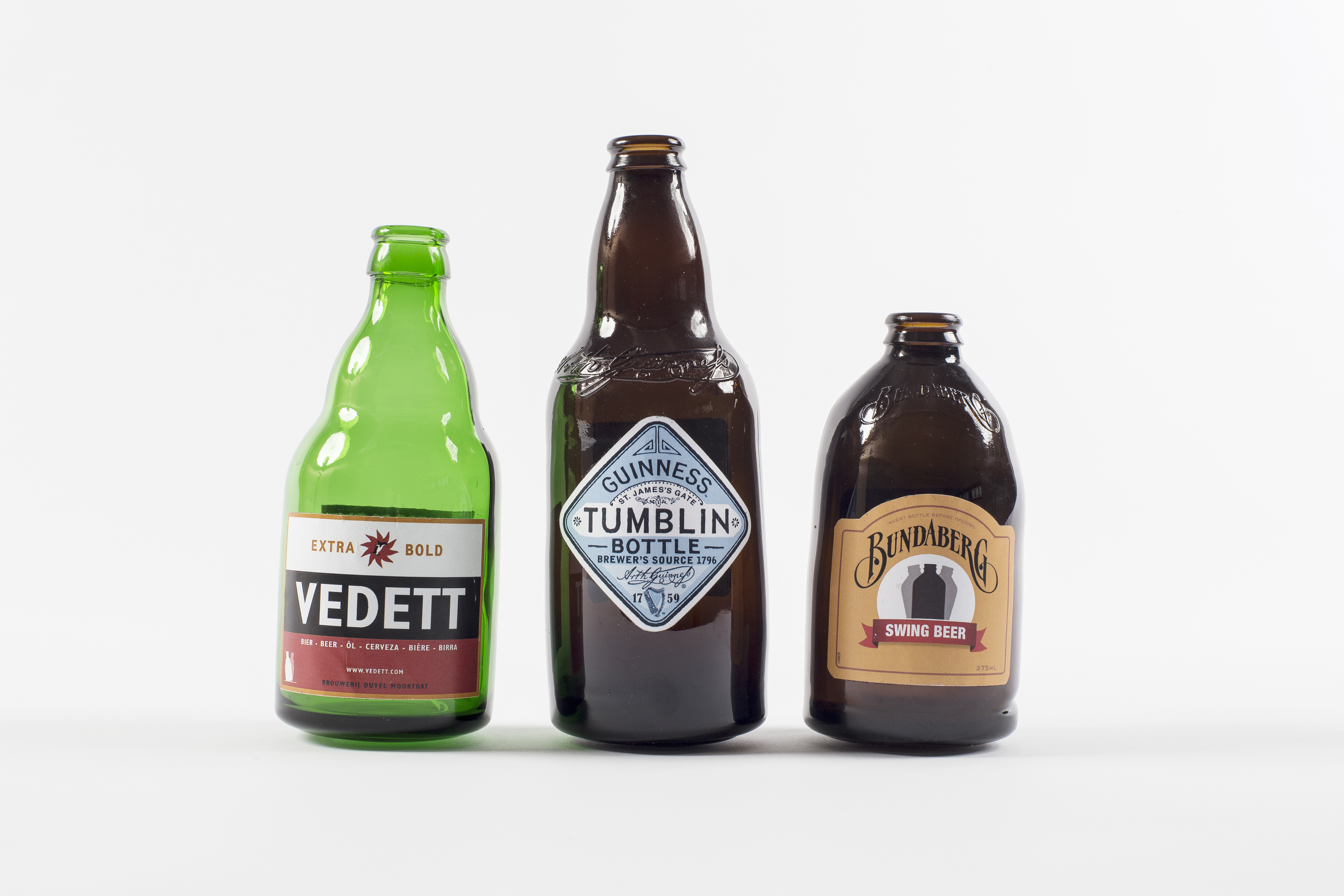 tumbling bottles | 2016 | tumblers | glass bottles, transformed