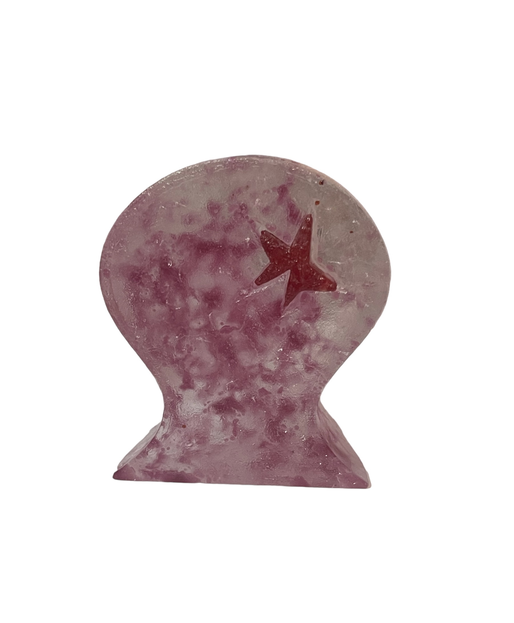 Uterus and Myoma, Cast Glass, 2023