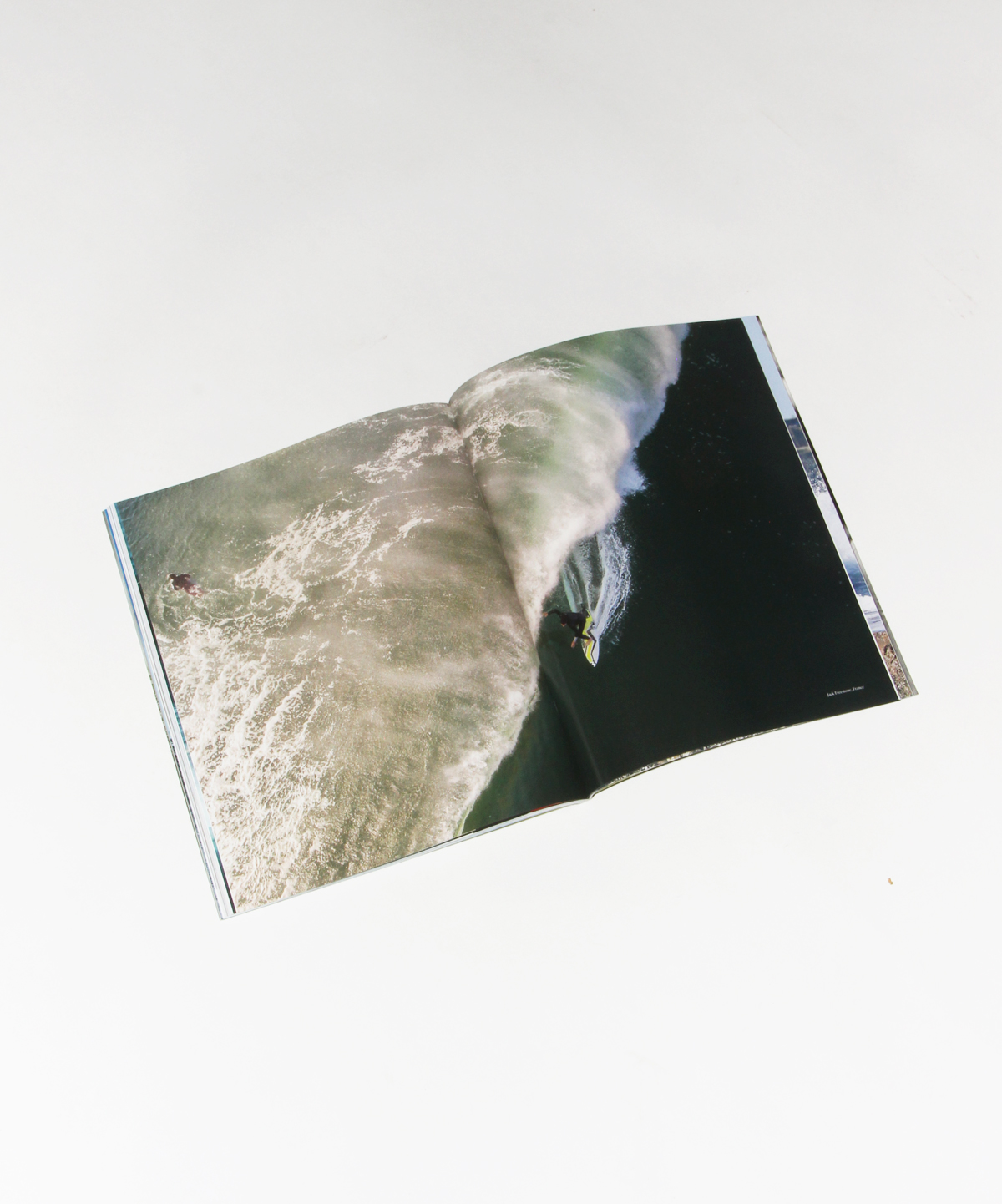 full page spread of wave in The Surfer's Journal 31.4