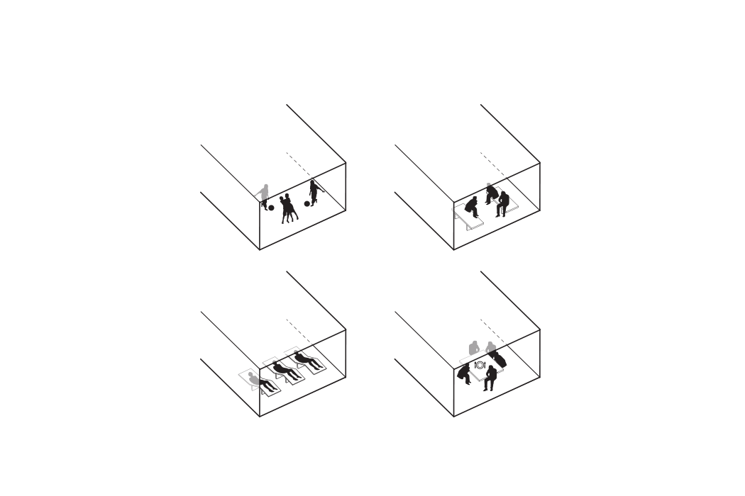 …then something more is needed to communicate to a larger audience. The idea of single speaker is amplified by growing, duplicating, and interconnecting four speaker cones from a single source.