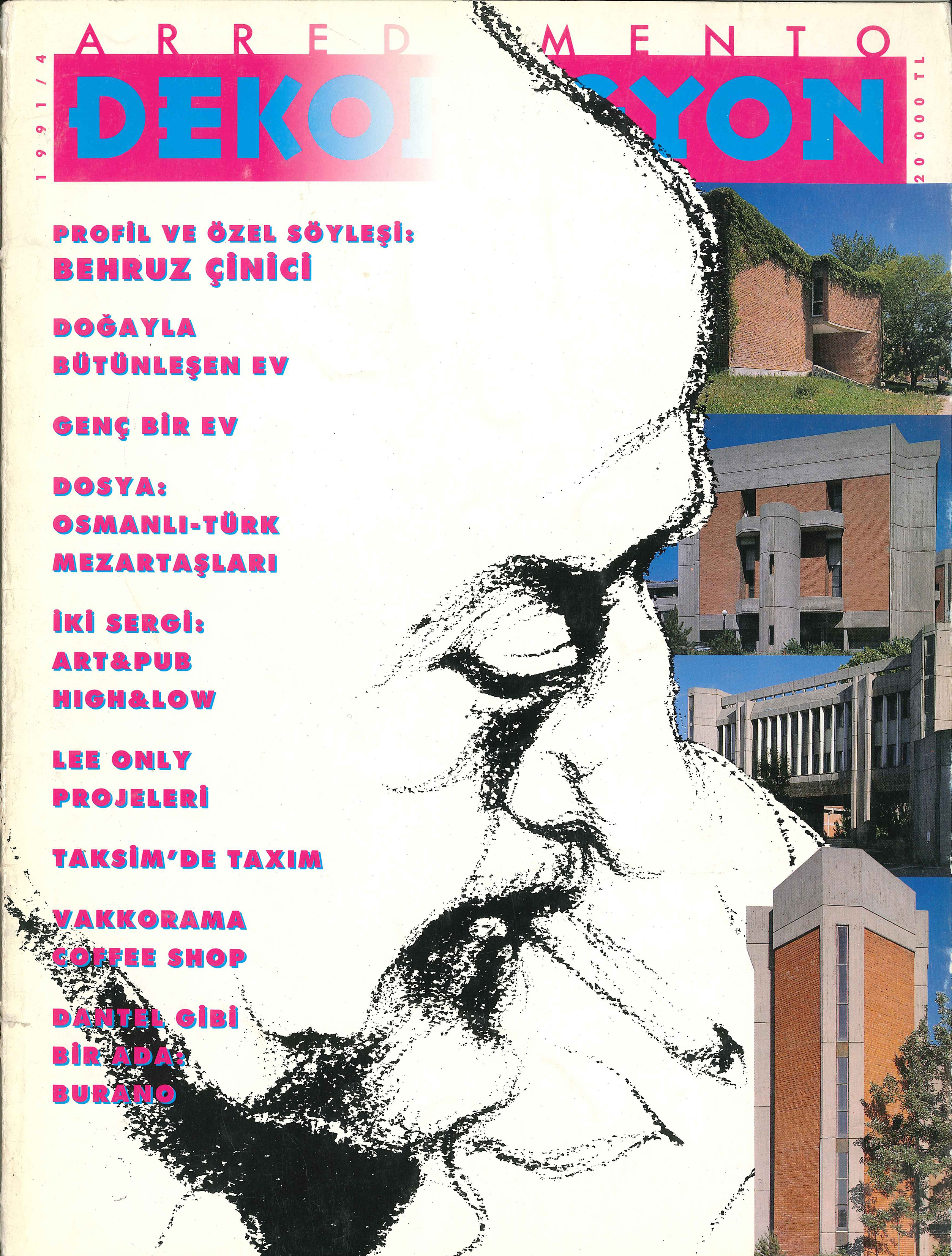 Arredamento Mimarlık  1991  Behruz Çinici Röportajı