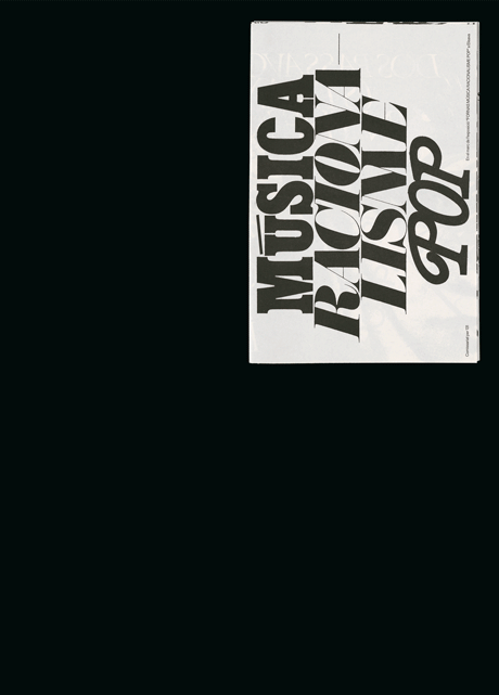 FORNAS MUSICA RACIONALISME POP Edició, direcció d'art, editorial