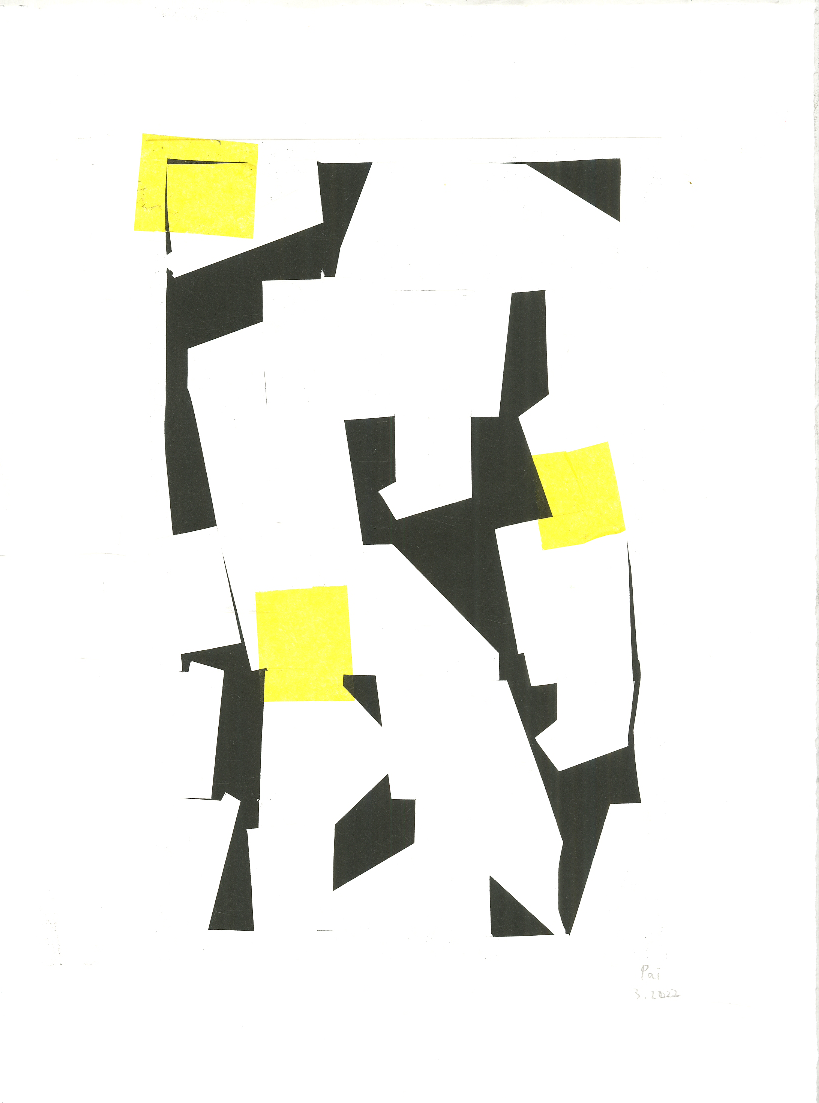 Figure, from the Building Prints series, 2022
