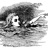 Column #3 over Alice's Adventures in Wonderland voor Webfilter