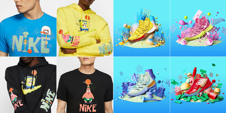 Kyrie spongebob clothes hotsell