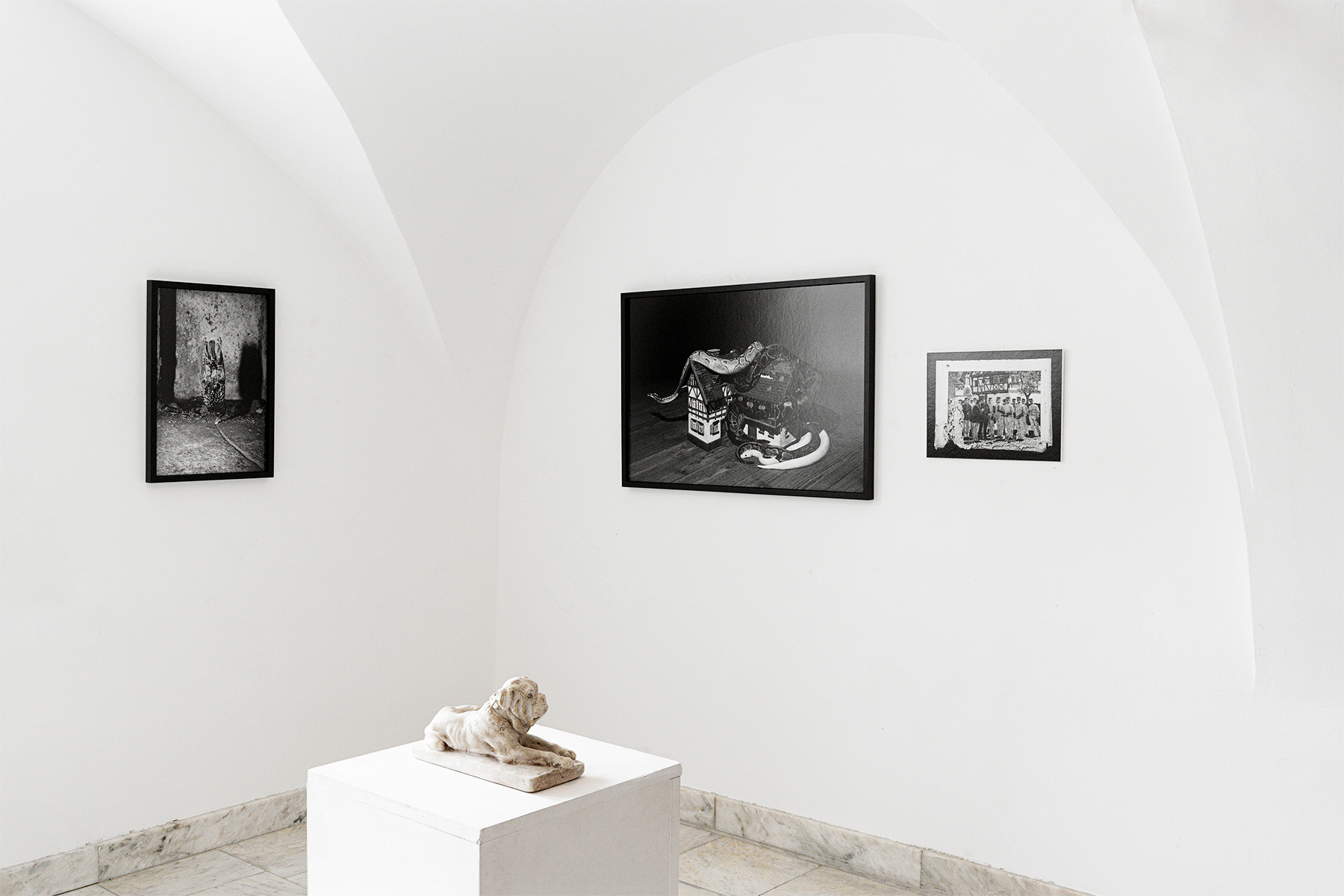 In the front: untitled sculpture by Eugen Ruppert (my great-grandfather), plaster, ca. 1929–37