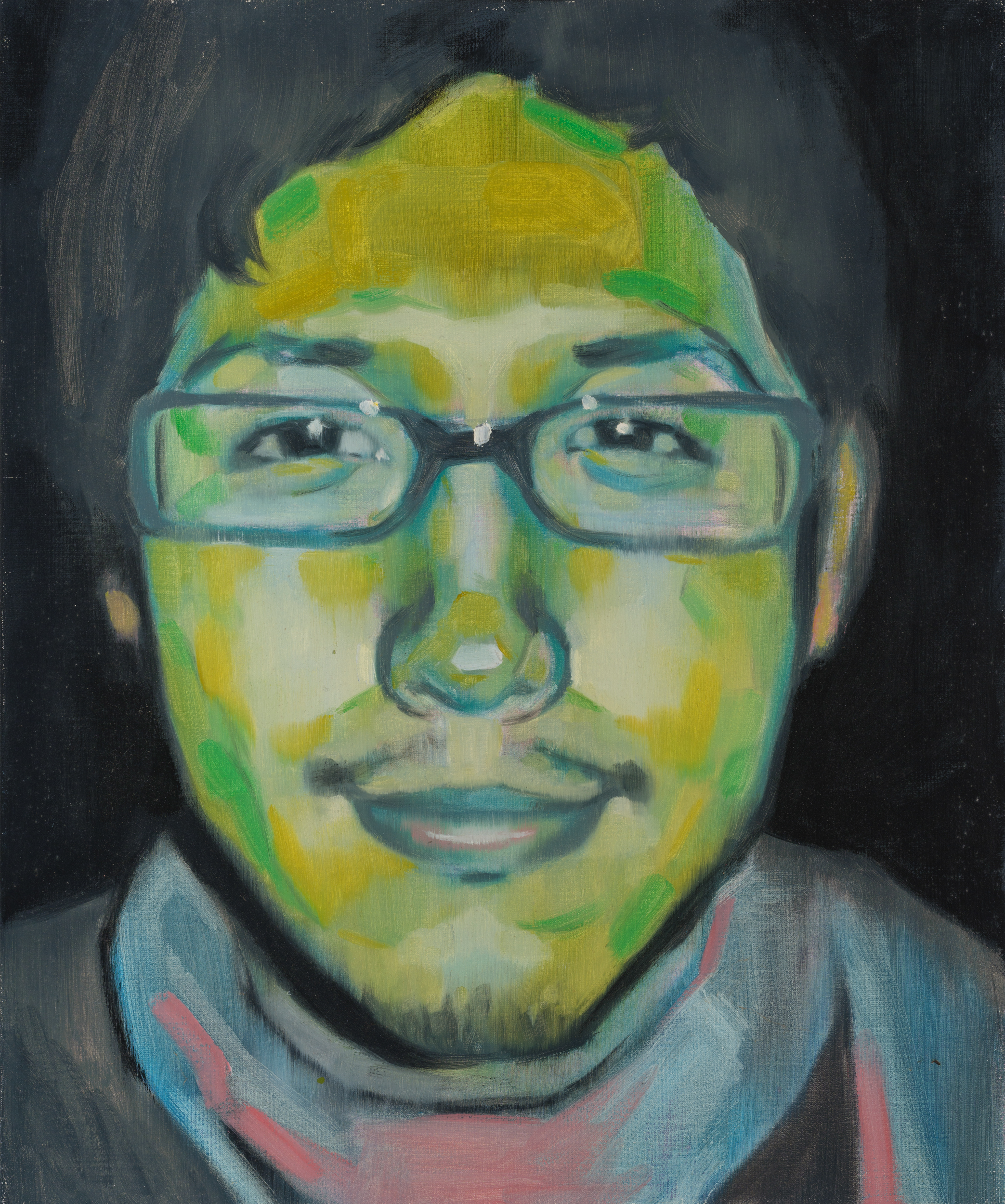 제목 미상, 2007, 캔버스에 유채, 45.5 x 38cmNo Title, 2007, oil on canvas, 45.5 x 38cm