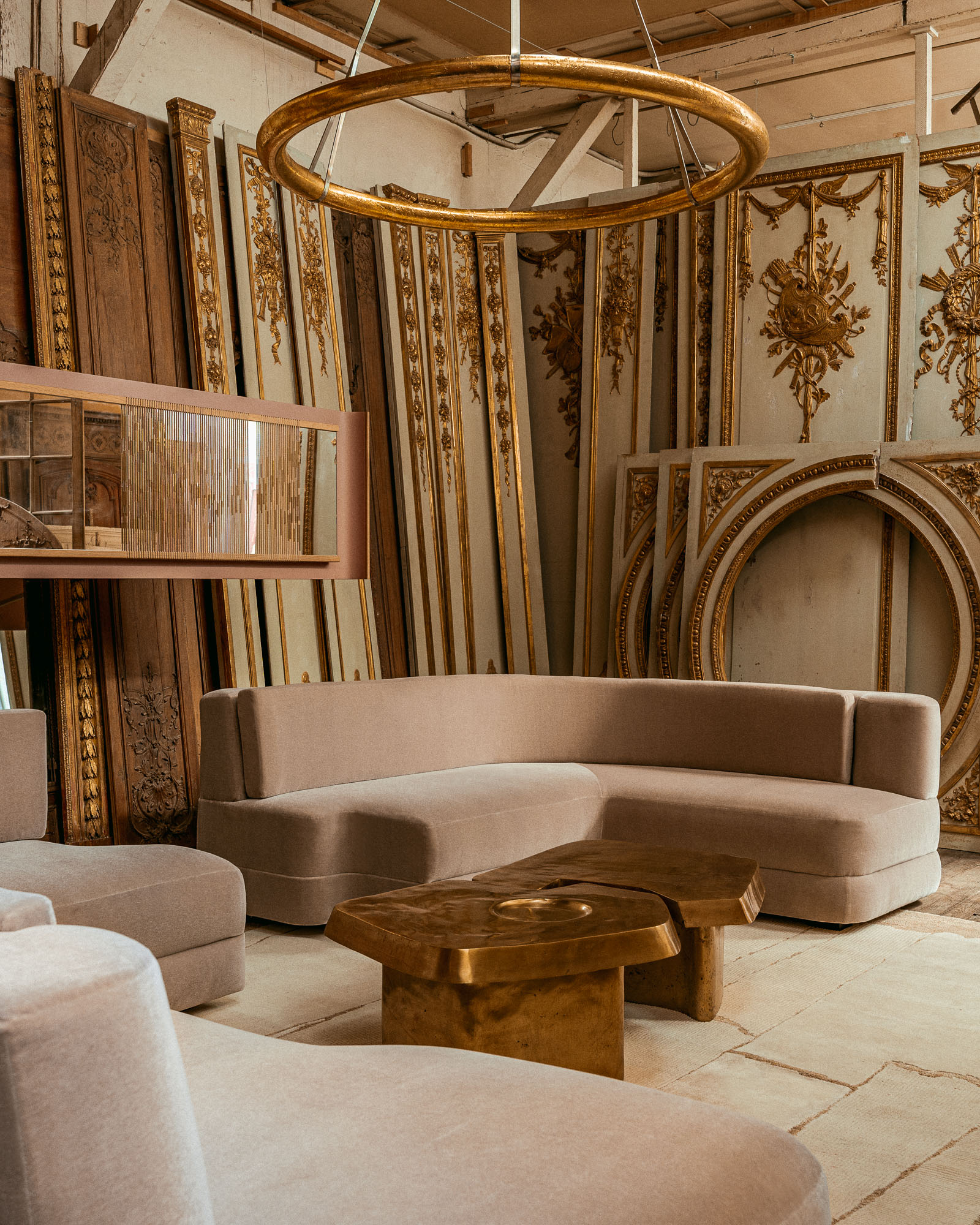 Invisible Collection with Le19M, Chanel's Métiers d'art, exhibition at Féau Boiseries