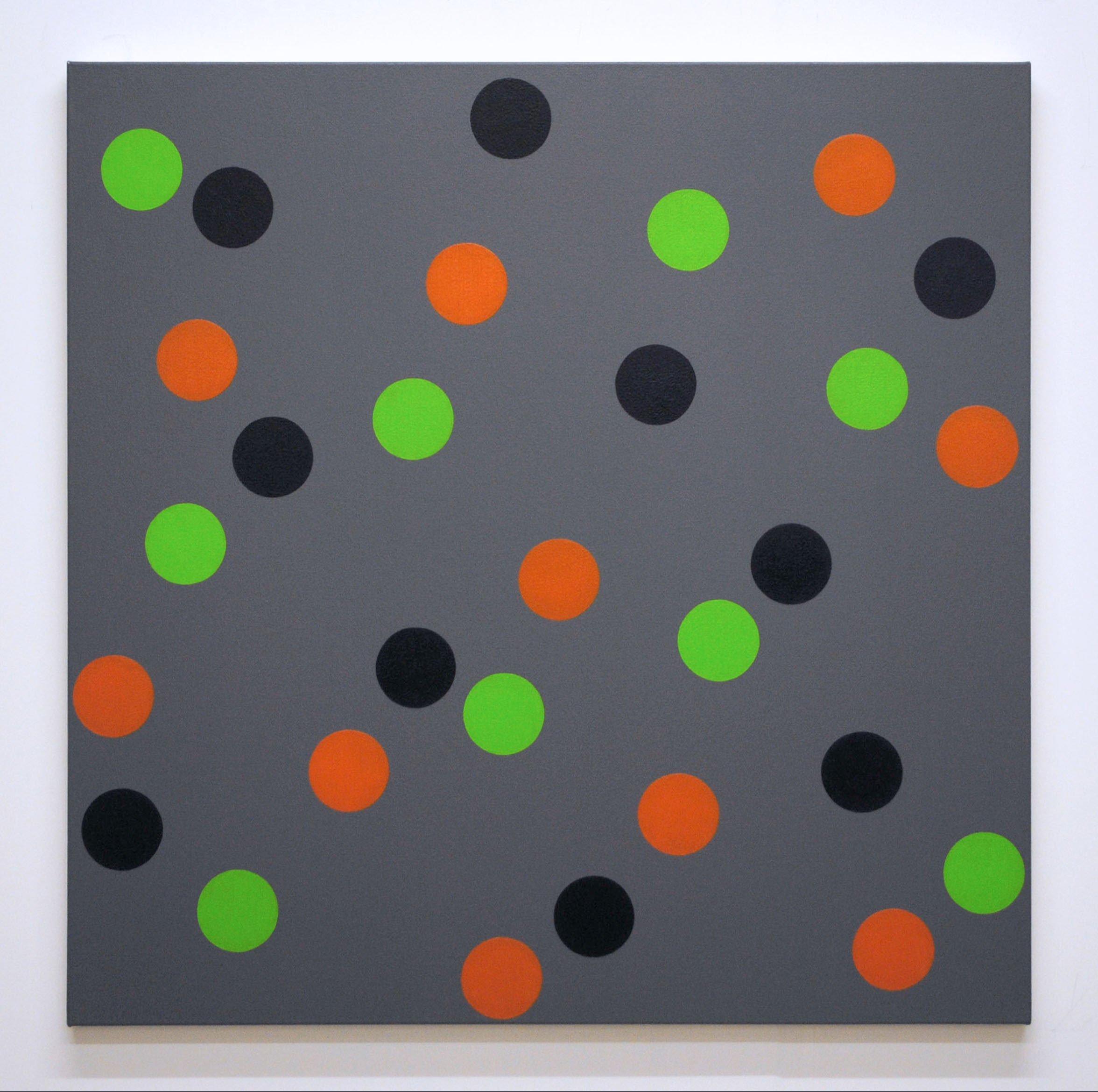 Circlus IX 90cm x 90cm oil and acrylic on canvas 2015