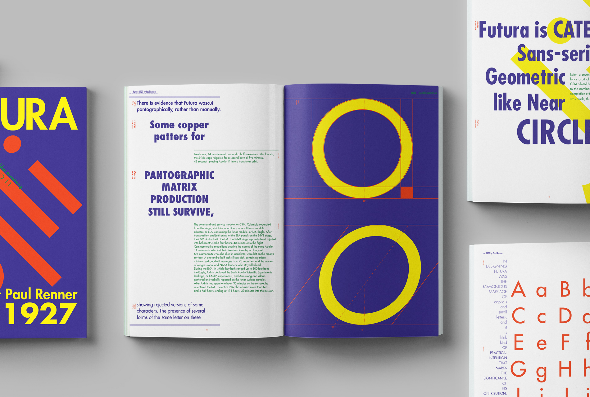 Futura Type-specimen book - Ran in the Park