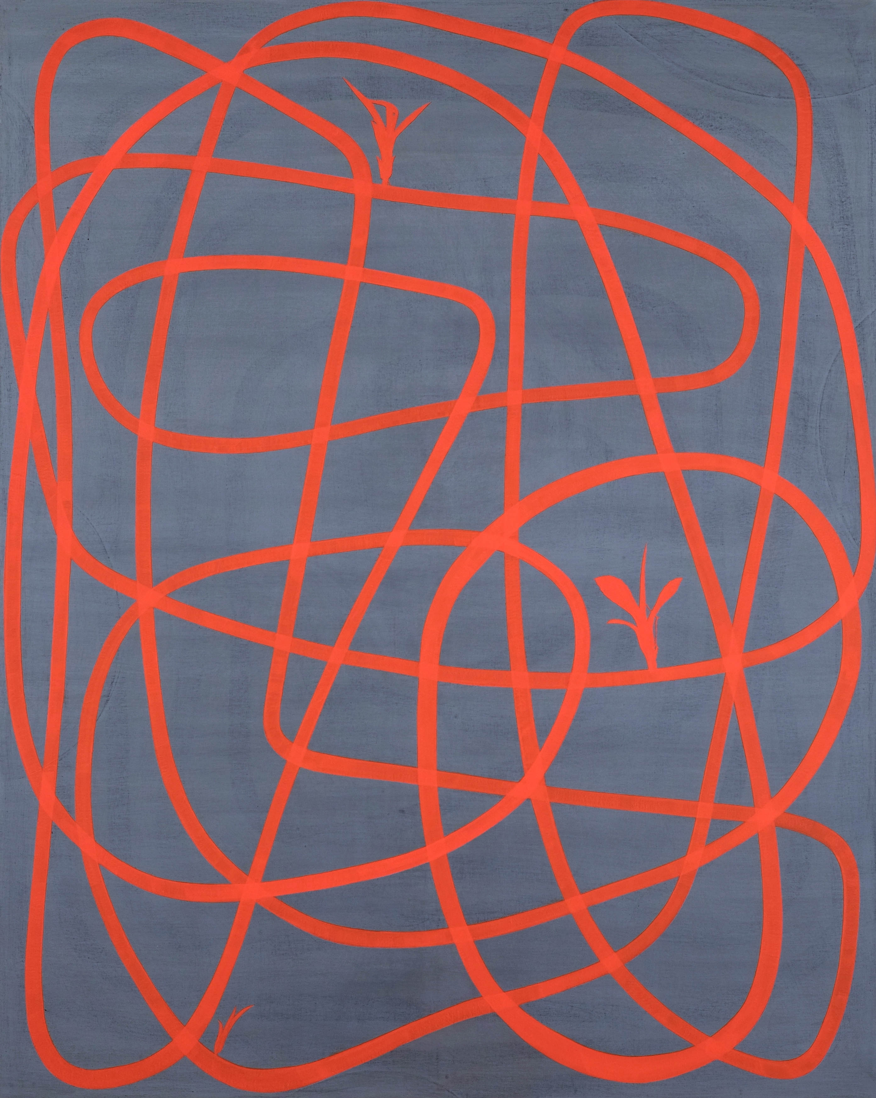 Untitled 2017, acrylic on canvas, 200 x 160 cm