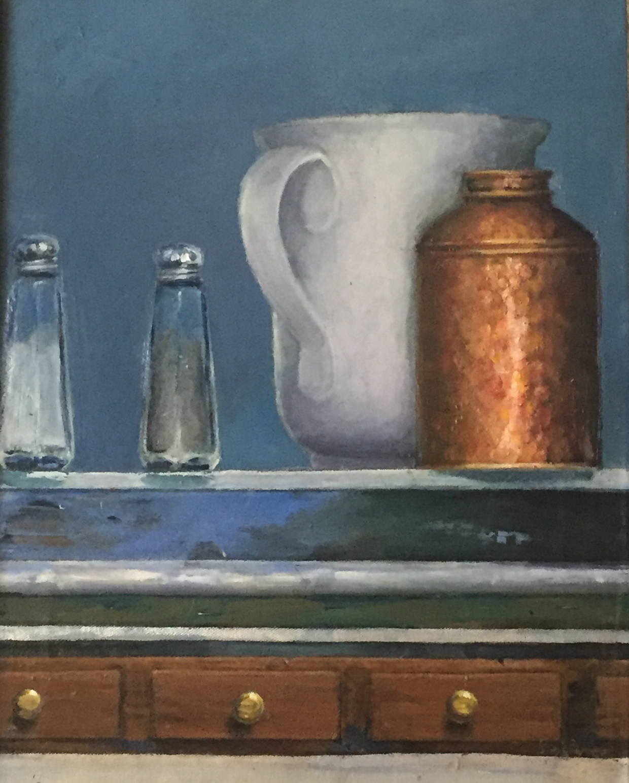 Salt and Pepper | 18"x24" | Oil on canvas