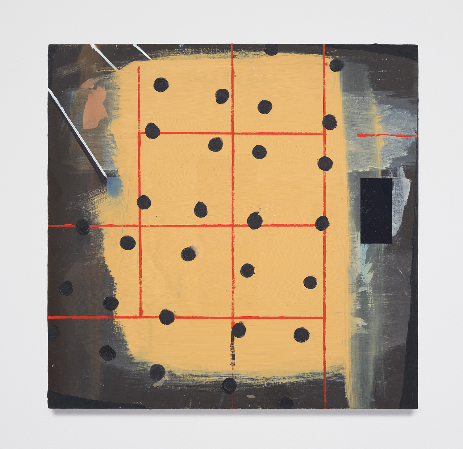 Abstraction; Oil paint on Panel; 12x12 inches