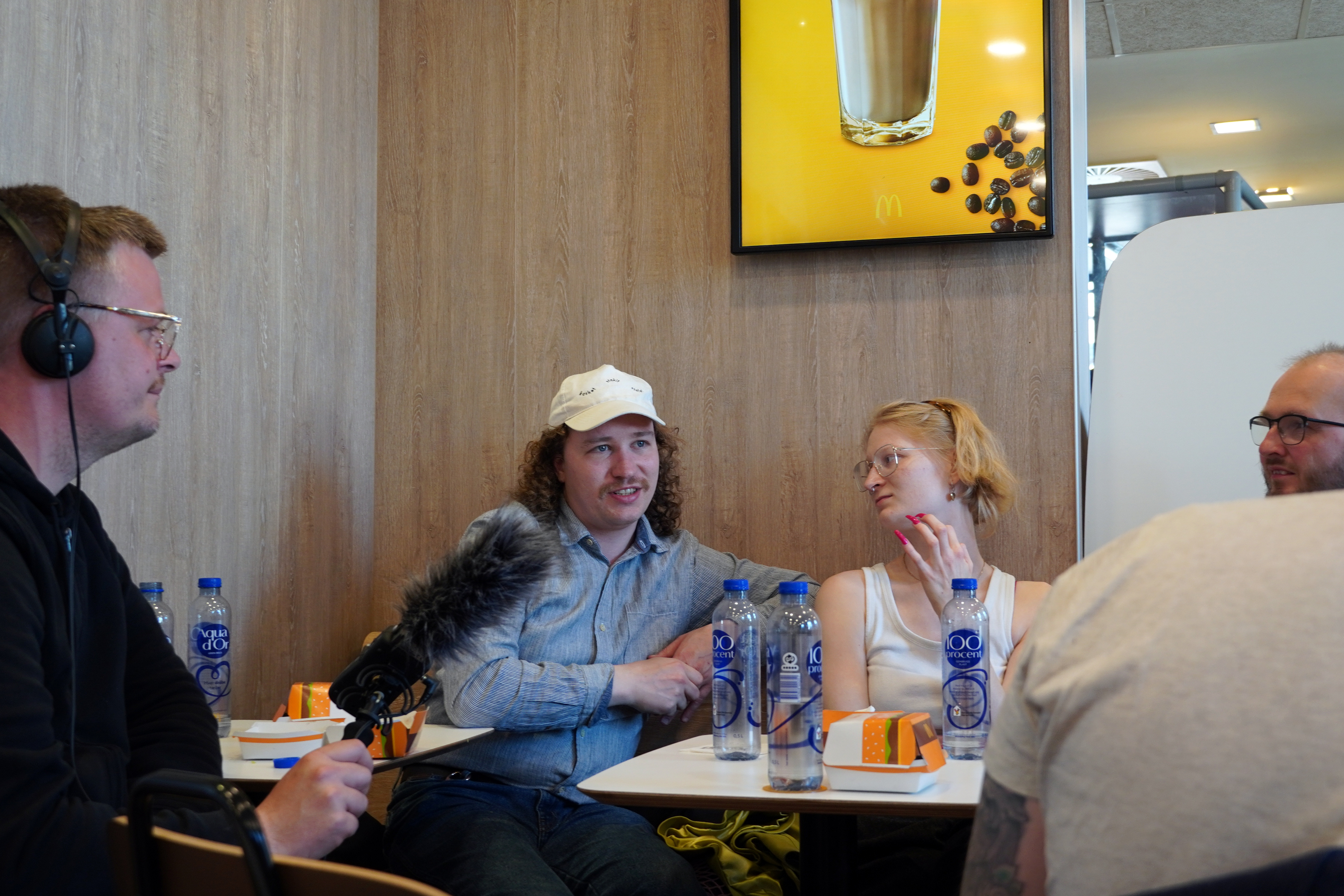 Documentation of urban exploration “Three McDonald's Restaurants in Aalborg” as part of the project “Insider’s Guide - Speculative Wayfinding in Aalborg” by Anthony Carfello, McDonald's Nytorv, Aalborg, 2022 (photocredit: Rikke Ehlers Nilsson)