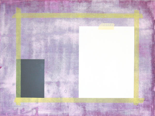 Untitled, acrylic on board 18"x24", 46x61cm 