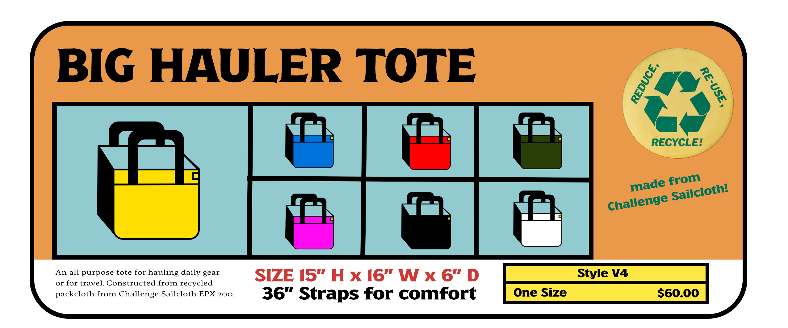 Big Hauler Tote - Newall