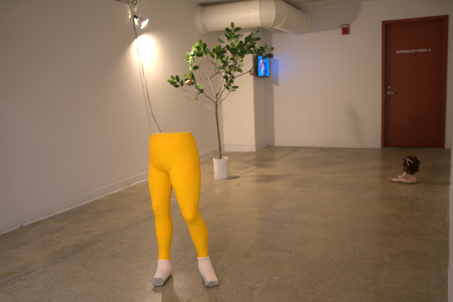 When Father Gives You Lemons, Found Objects, Installation Details, 2022