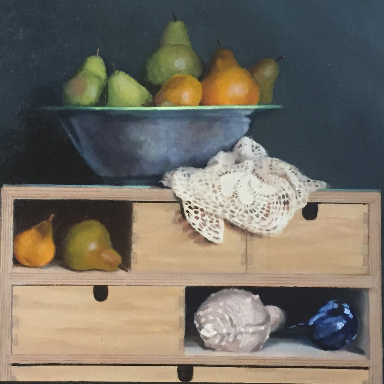 Ripening | 20" x 20" | Oil on canvas