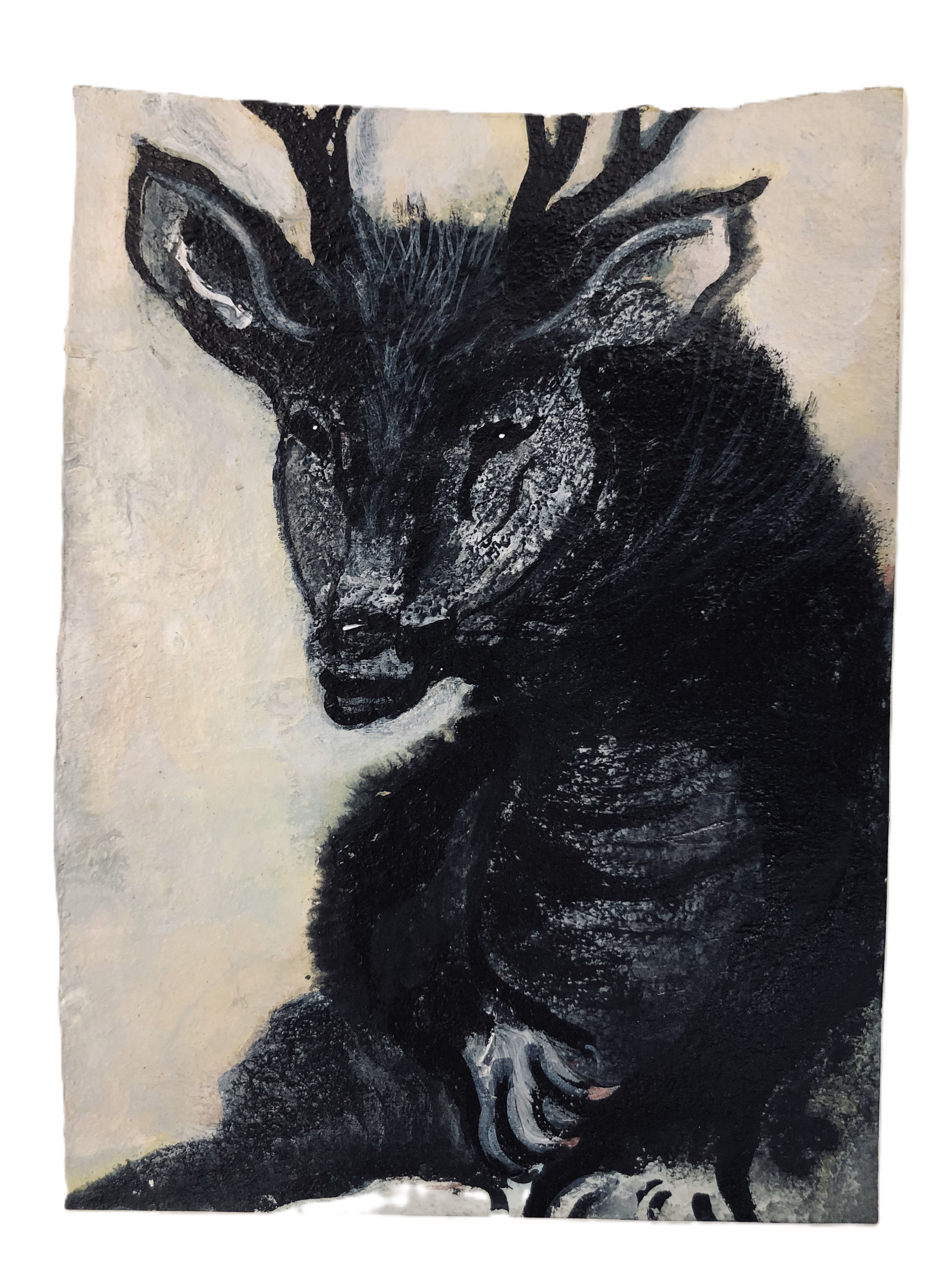 N.C. - Mixed media on paper - 16x12 cm