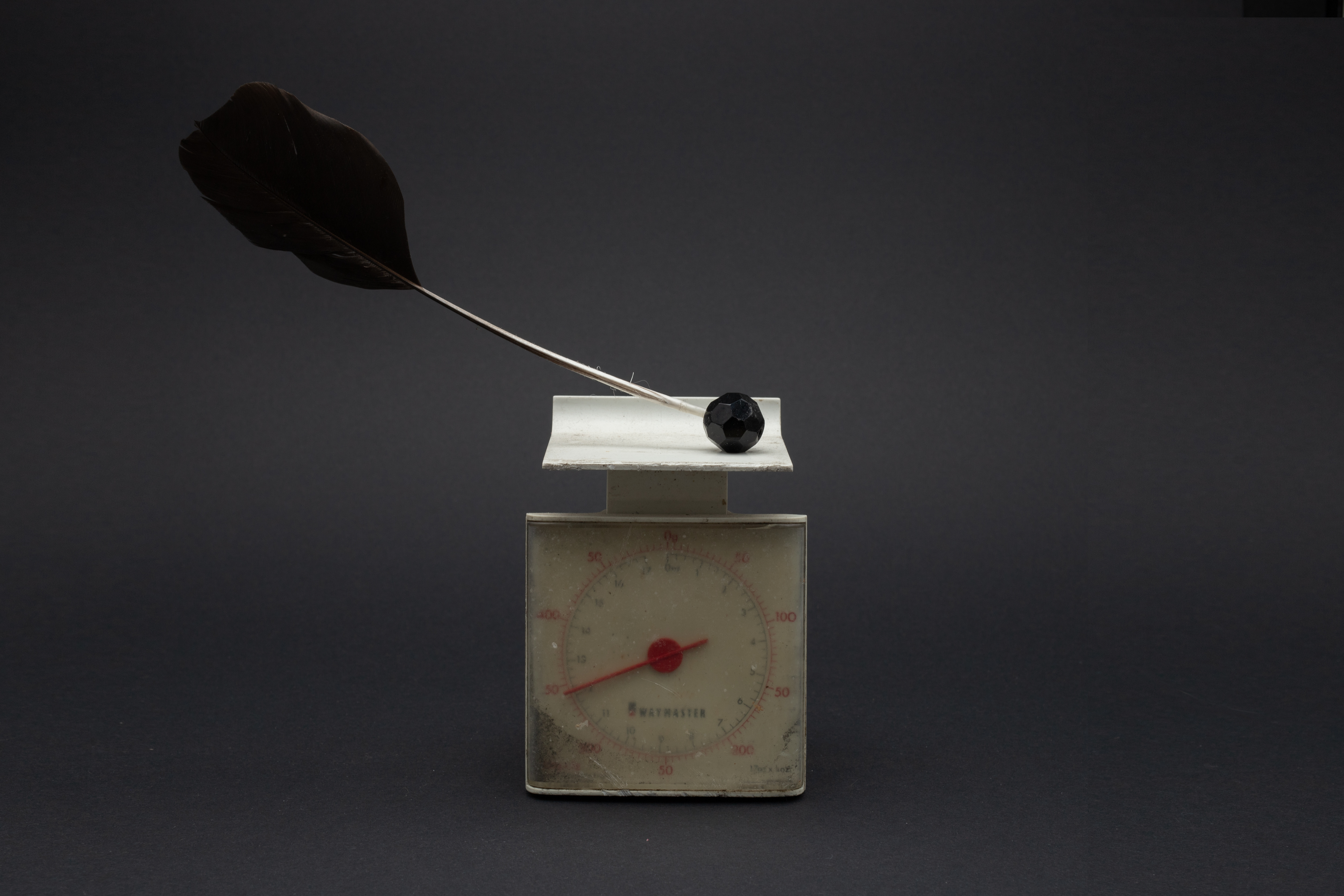 UntitledMixed Media with weighing scales17 x 18 x 12 cm