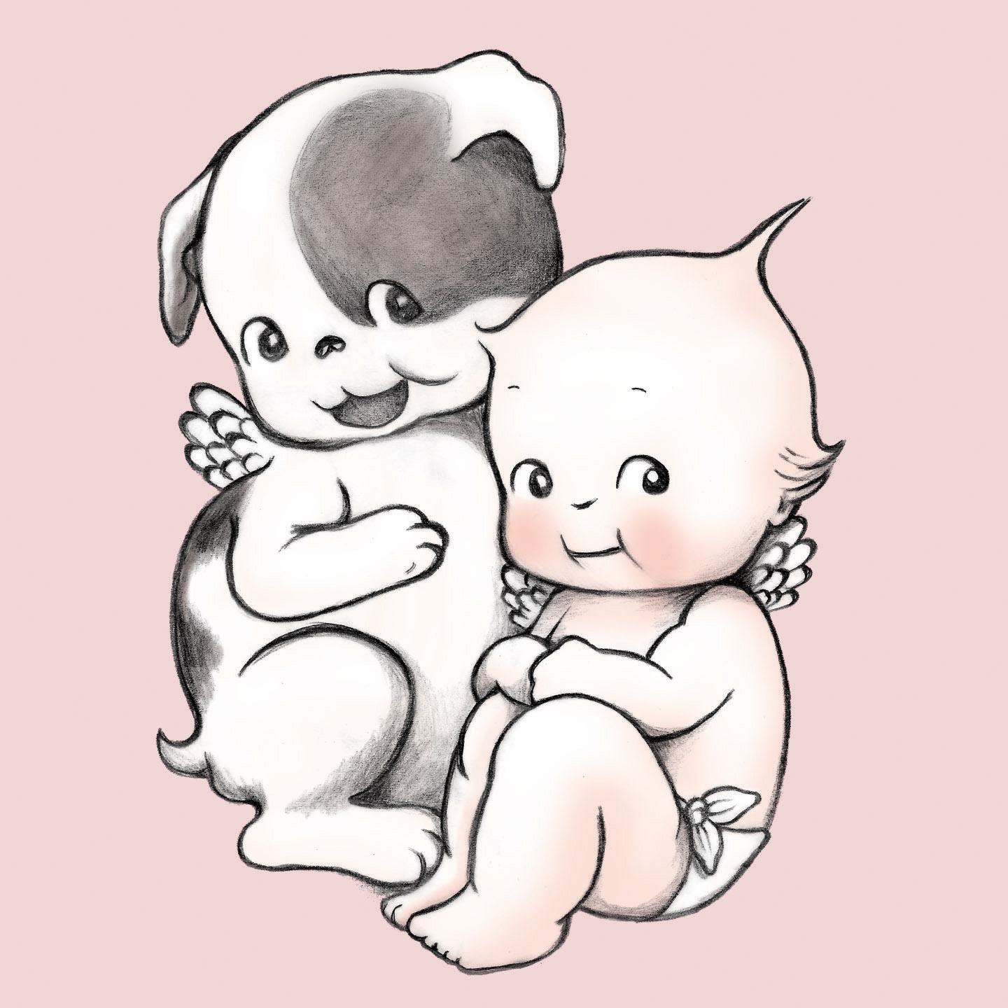 kewpie drawing