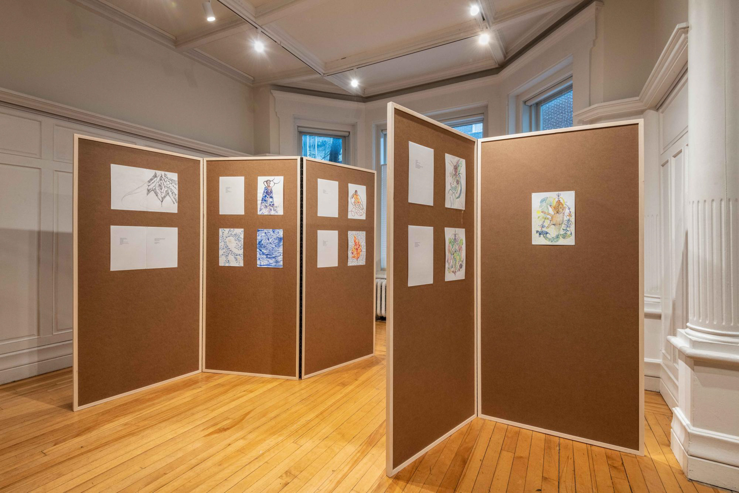 Claudia Brutus et Stéphane Martelly, Tresser la ligne, 2022. Photo : Paul Litherland