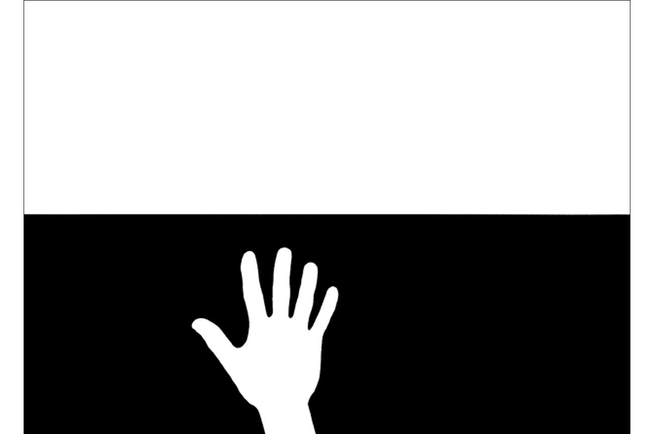 Eduardo VilchesMano II, 1974Dextrin on paper53.5 x 75.5 cm