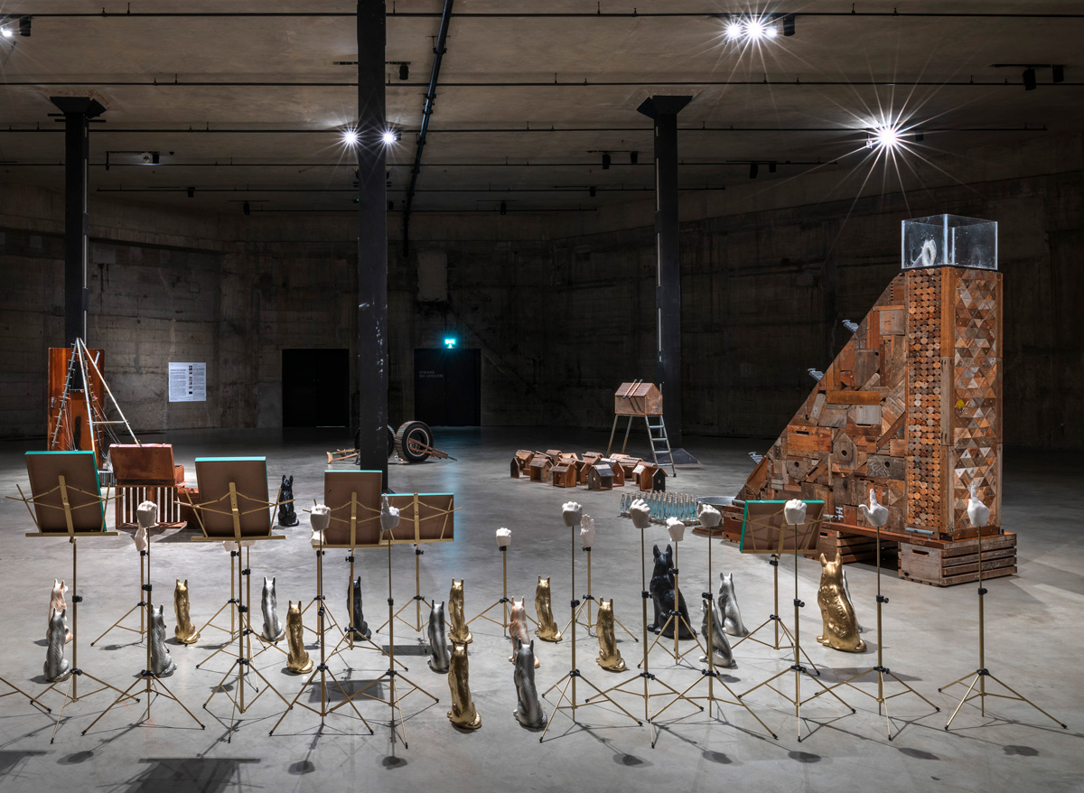 Kemang Wa Lehulere, I cut my skin to liberate the splinter (2019) | Installation view at Tate Modern, UK